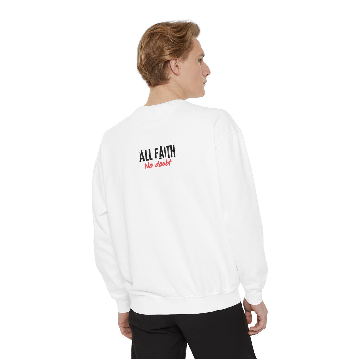 Dads who love Jesus gift idea for christian fathers day themed sweatshirt for dads