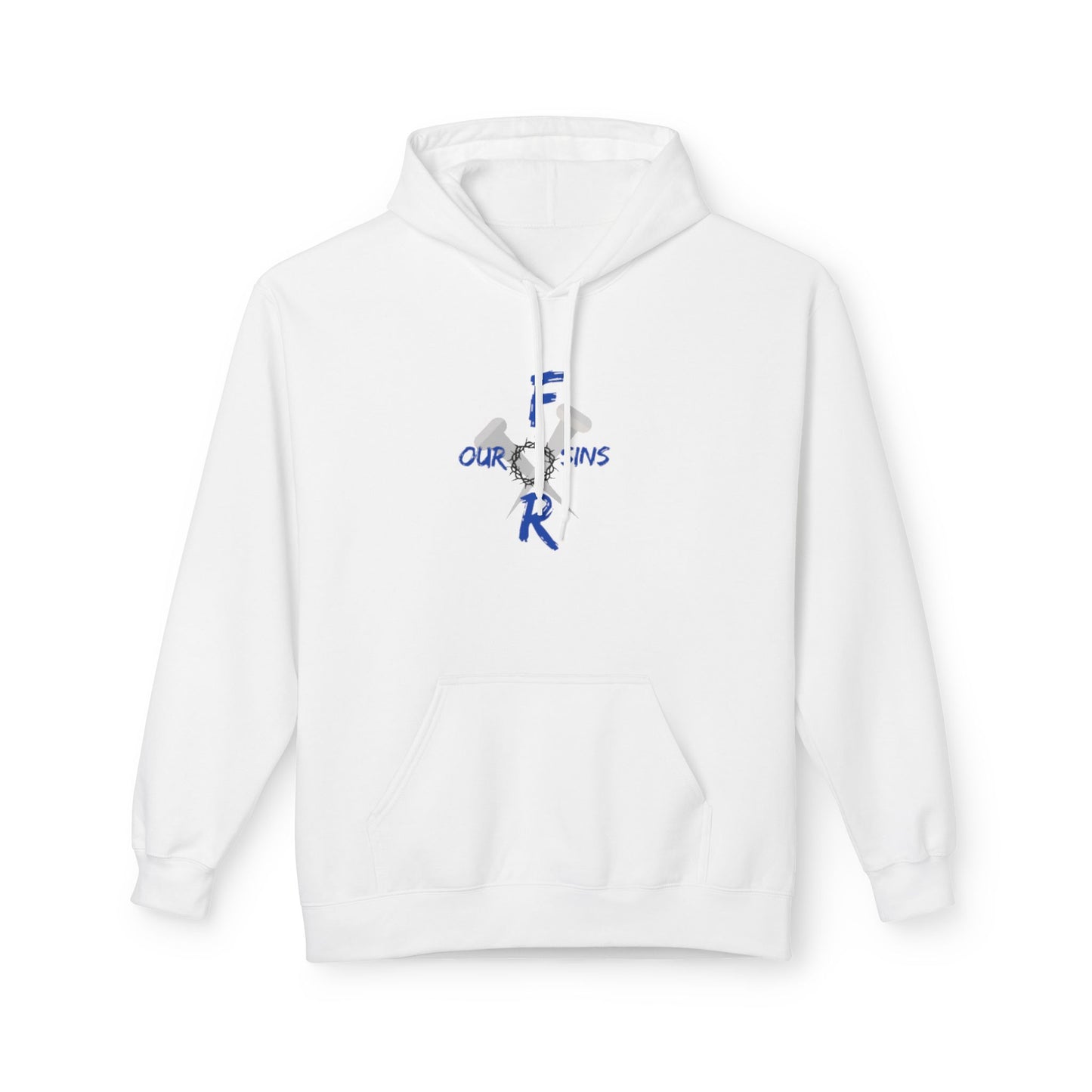 Unisex logo Fleece Hoodie - Cozy Gift for Friends, Motivational Apparel, Casual Wear, Birthday Present, Everyday Comfort