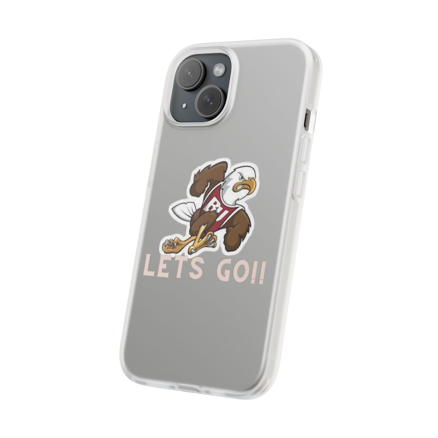 Biola themed Sporty Flexi Phone Case, Perfect for university students, sports Fans, Students, Motivational Gift, back to school phone casesCase