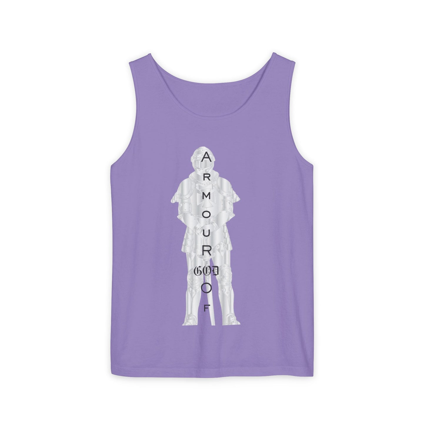 Mens Armour Of God Tank Top, Summer Shirt, Casual Wear, Gifts for Him, Faith based Fitness Apparel, Christian inspired Clothing