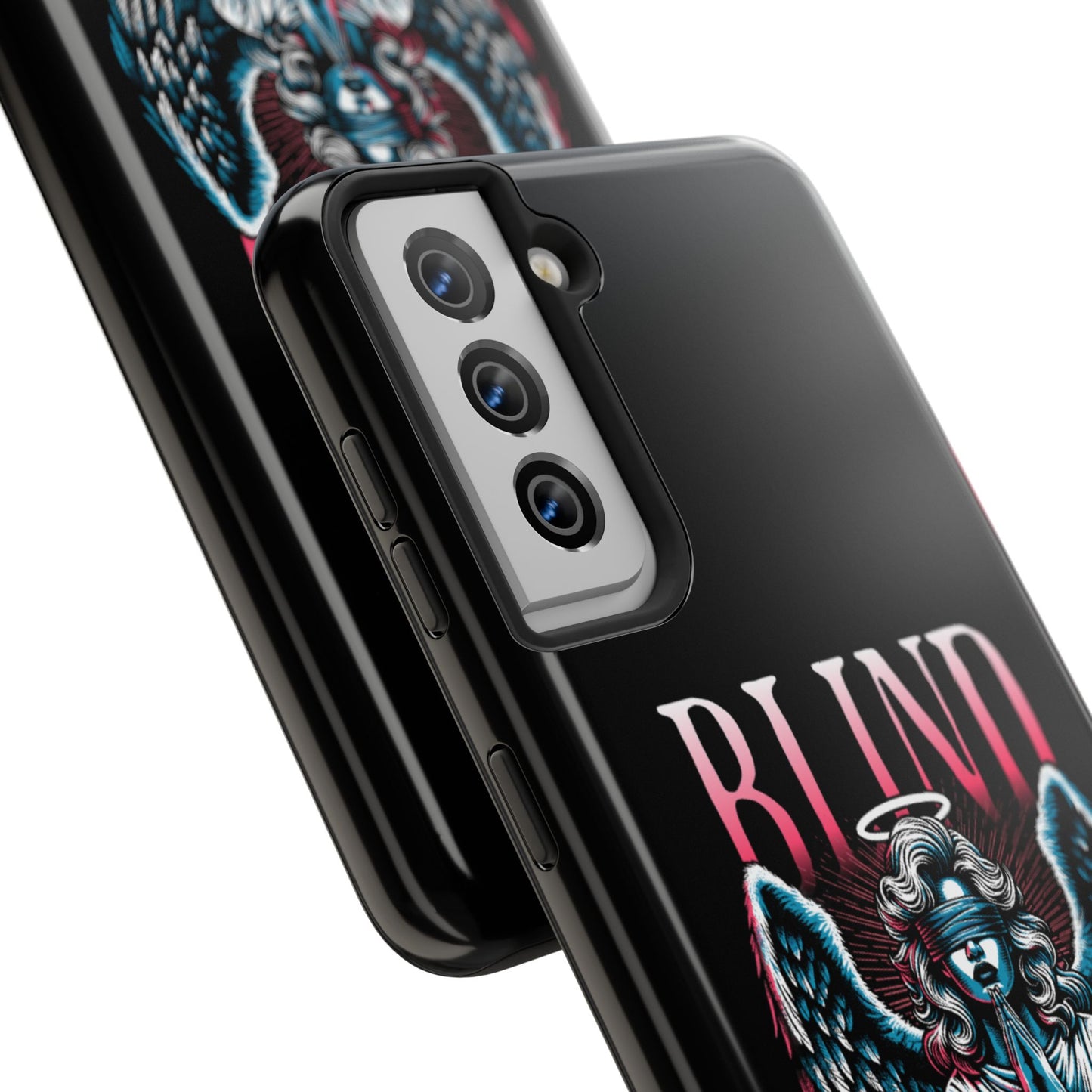 Angelic Blind Faith Phone Case | Tough Phone Cases, Angel Design, everyday Gifts, Faith-Based, Protection Case, trending smartphone cases
