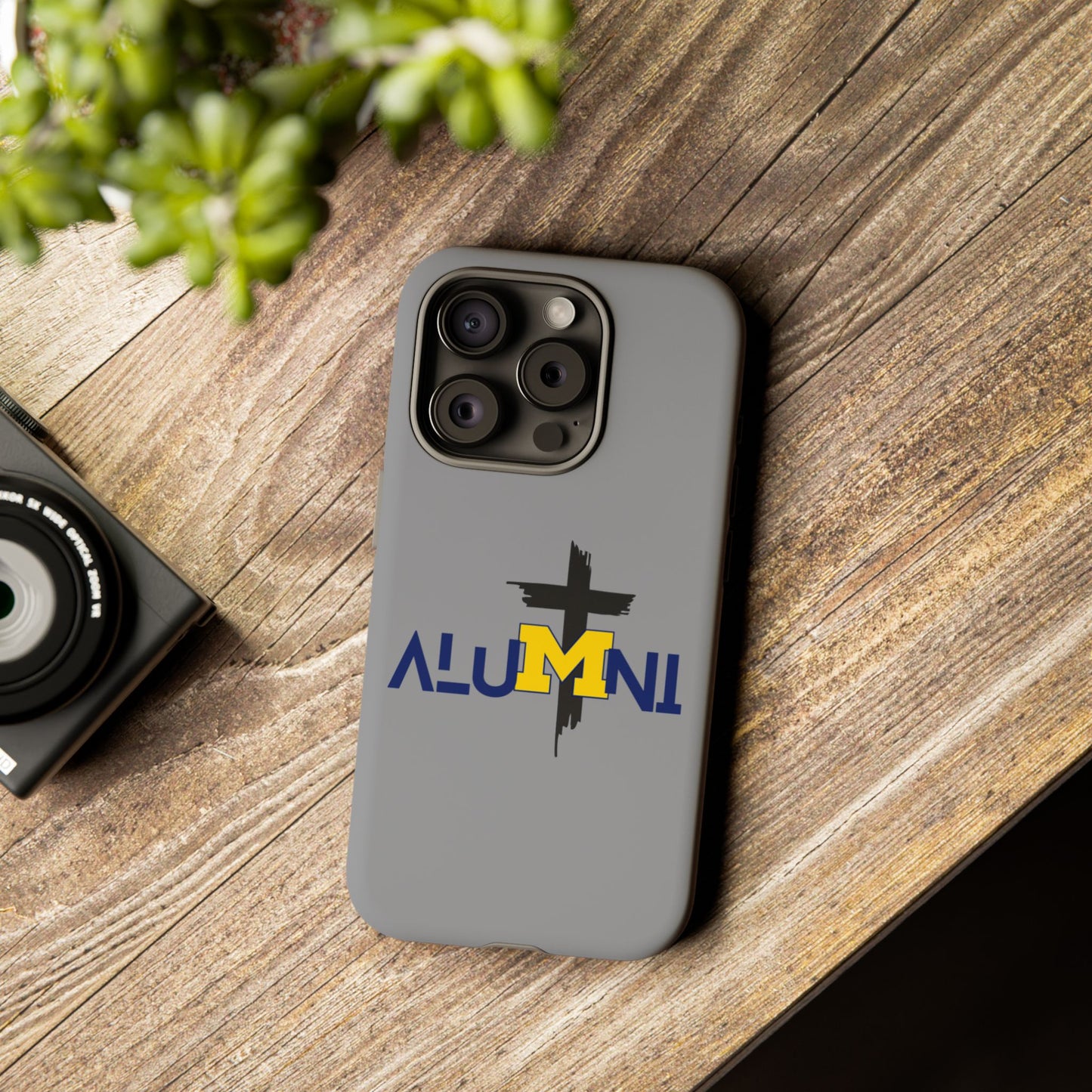 Michigan State themed Alumni Phone Case, faith Inspired Tough Cases for Graduates, Unique Gift for College Alumni, Christian themed Durable Phone Cover, Graduation gift for christian college student