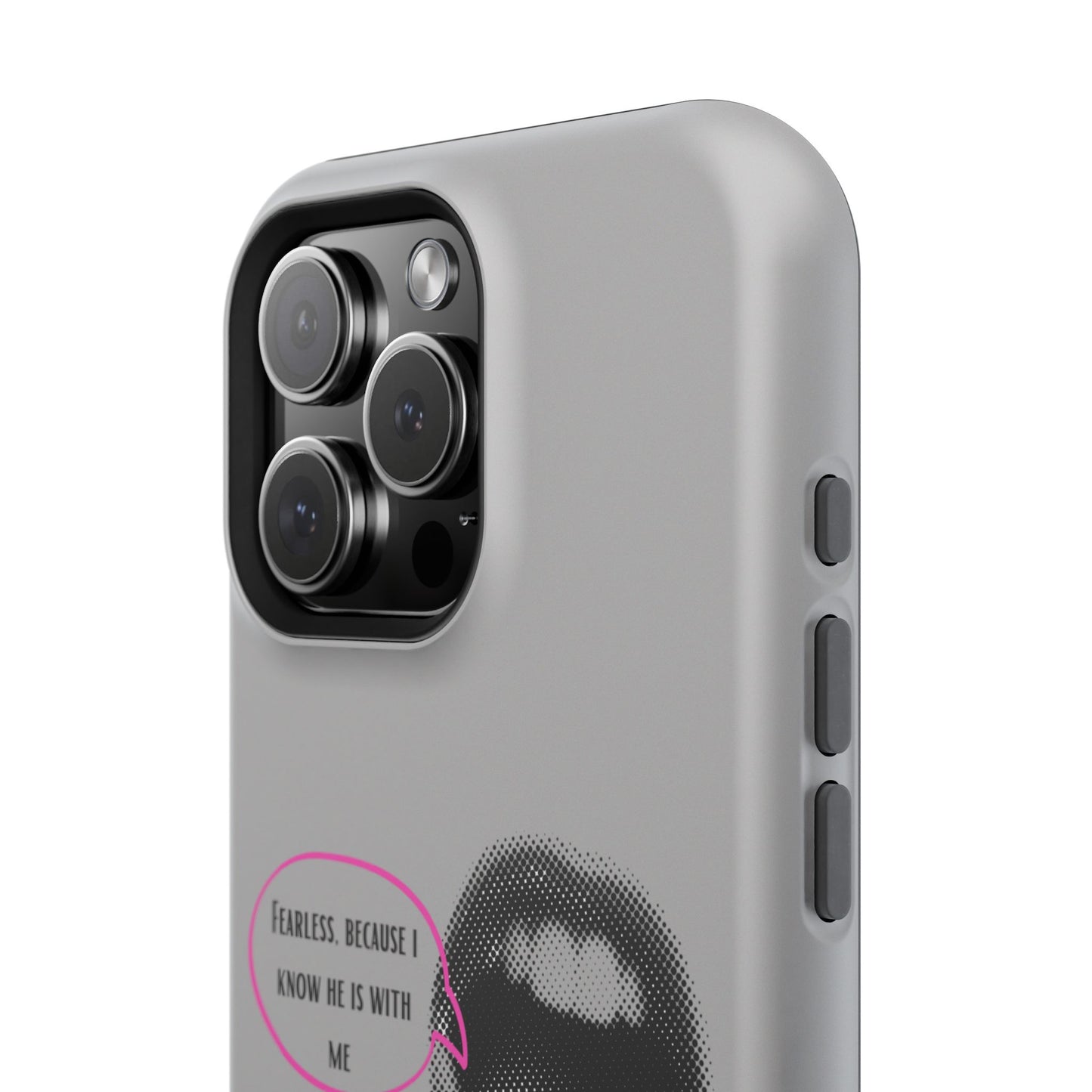 Fearless Impact-Resistant Phone Case; Durable Phone Protector, inspirational Gift, phone Accessory, Trendy Tech Item, Everyday Use