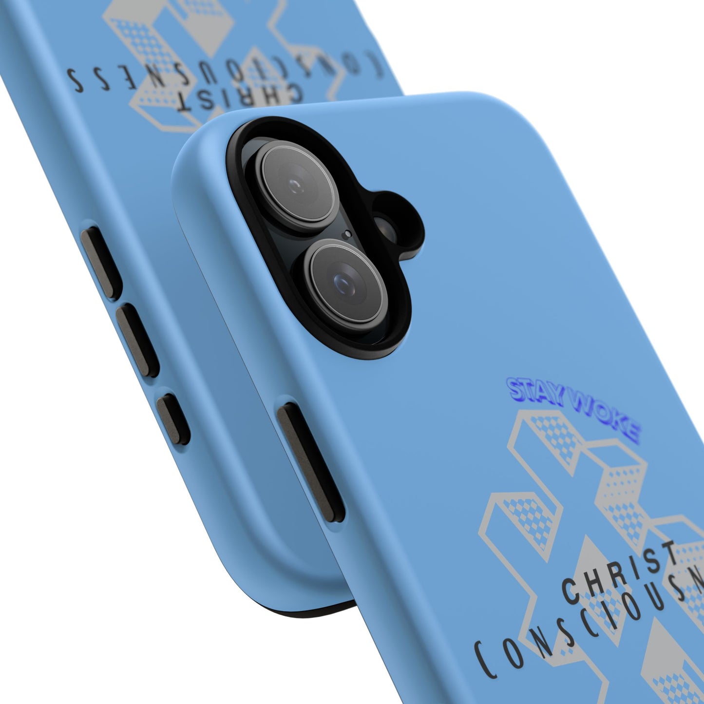 Hashtag Phone Case, Spiritual Gift, Faith-Based Accessory, Unique Tech Cover, Blue Phone Protector, trending tough cases, trending iPhone cases