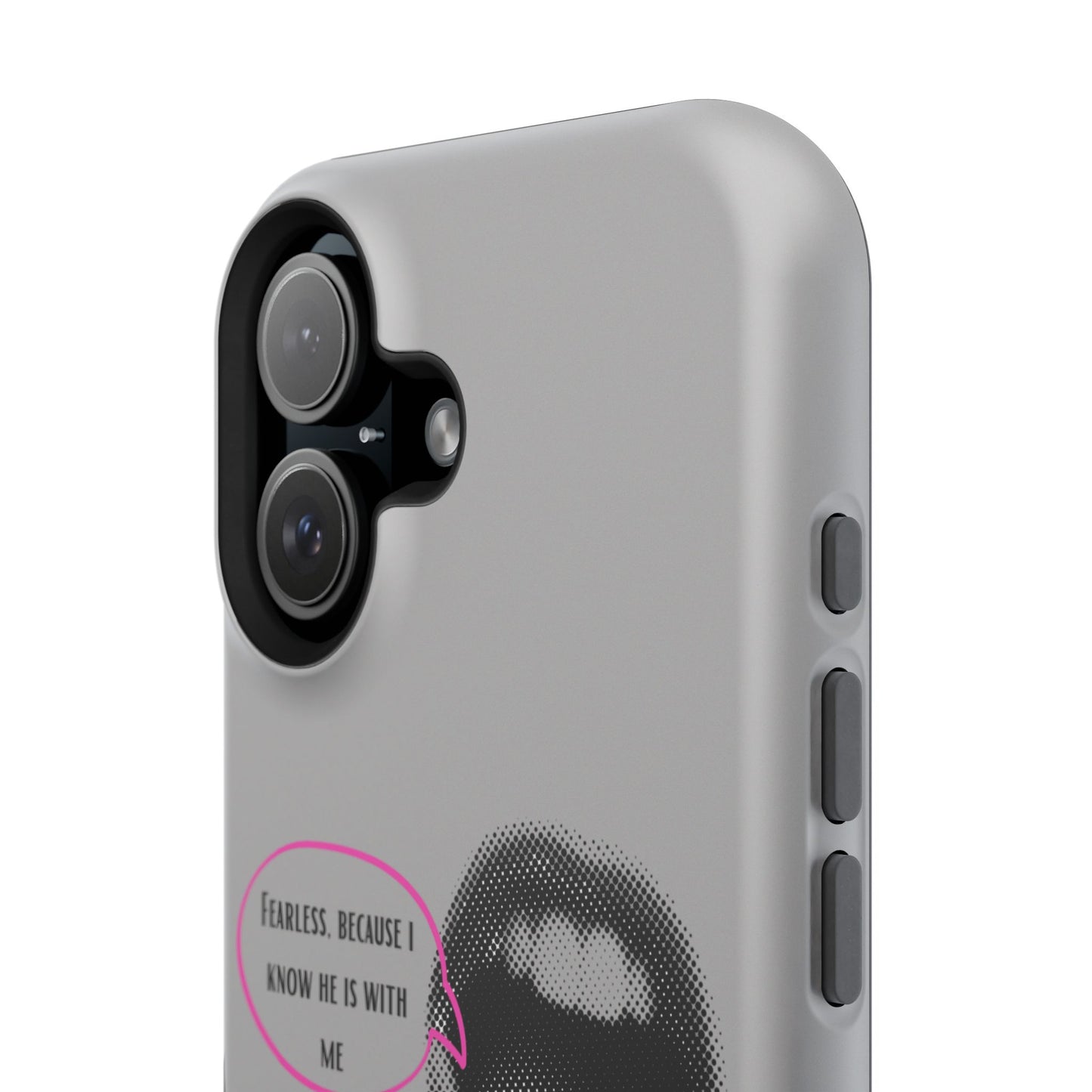 Fearless Impact-Resistant Phone Case; Durable Phone Protector, inspirational Gift, phone Accessory, Trendy Tech Item, Everyday Use