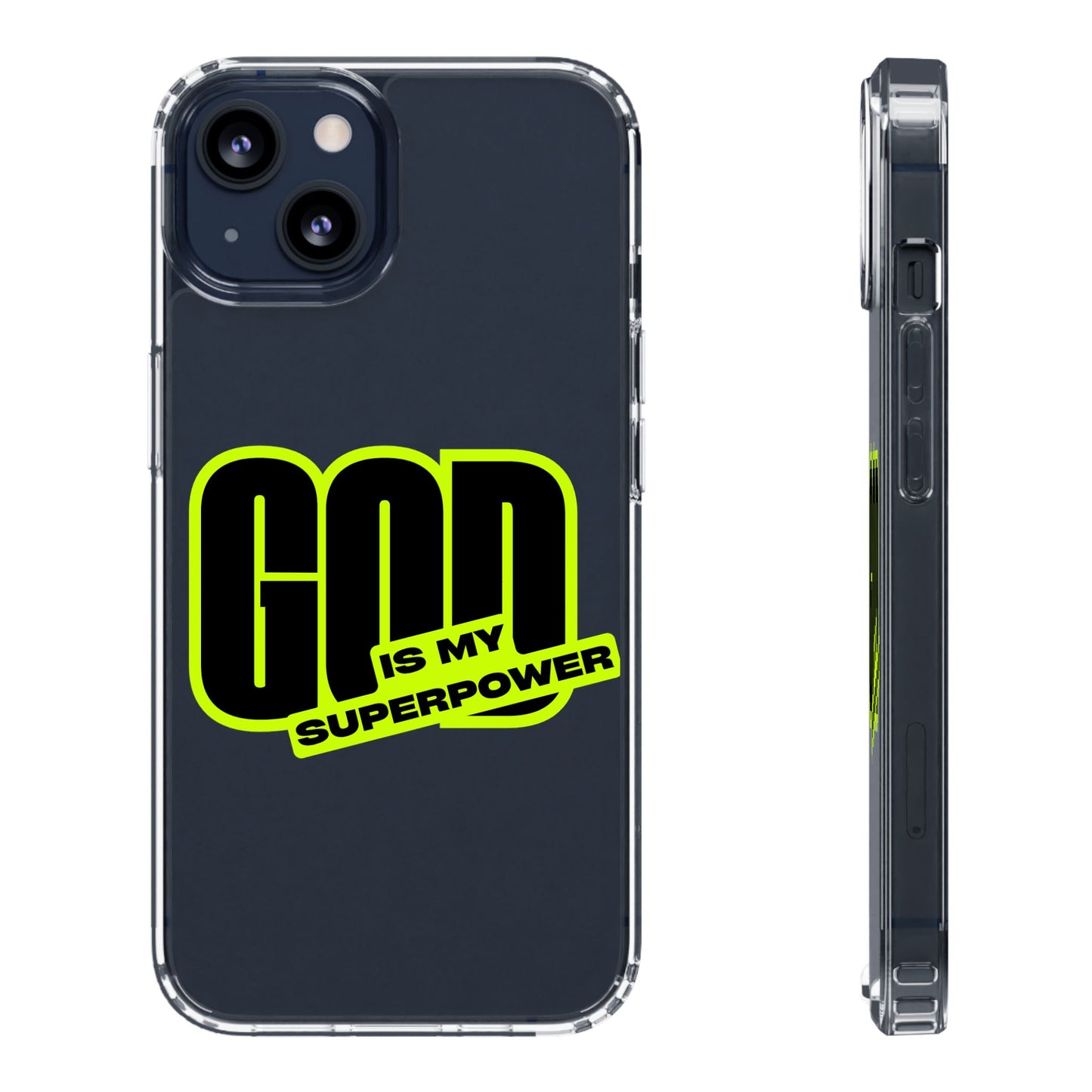 Clear phone Cases, faith inspired phone case, trending Galaxy phone case, trendy I phone case