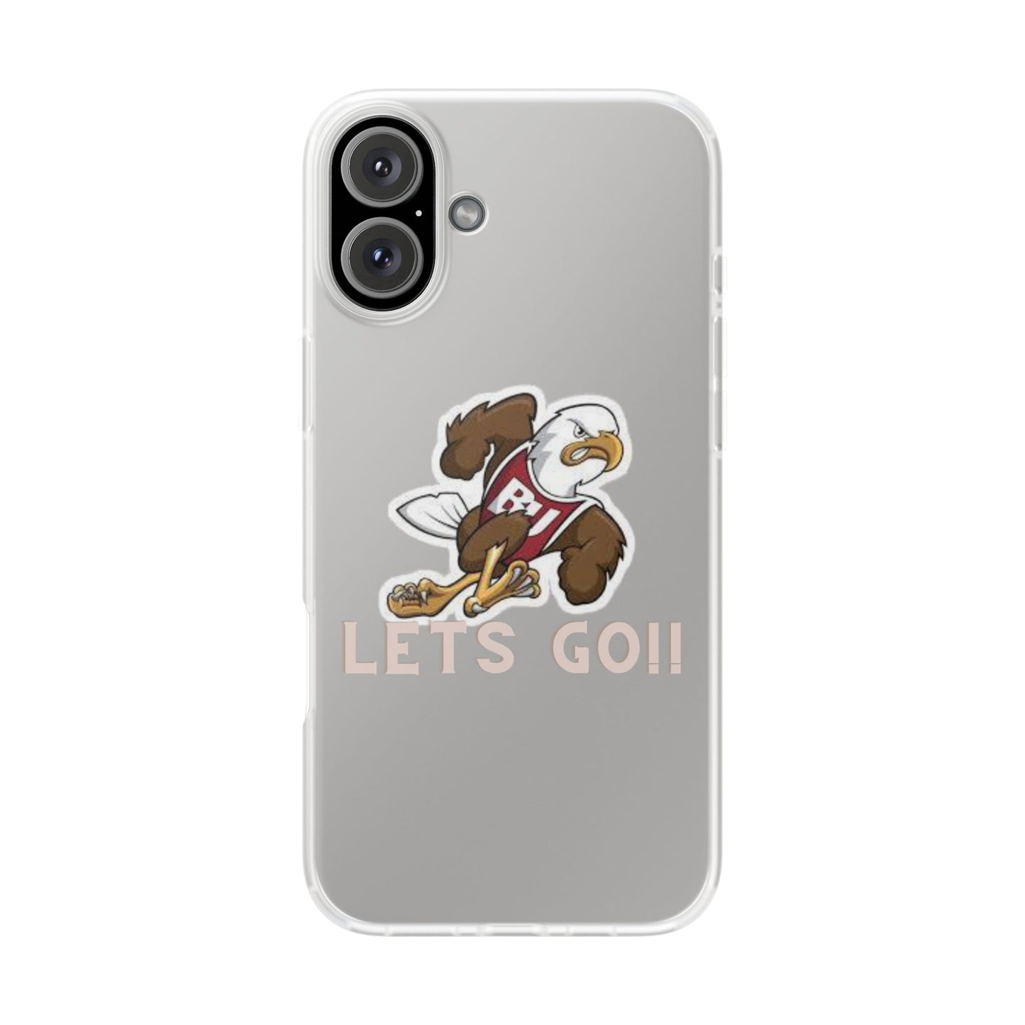 Biola themed Sporty Flexi Phone Case, Perfect for university students, sports Fans, Students, Motivational Gift, back to school phone casesCase