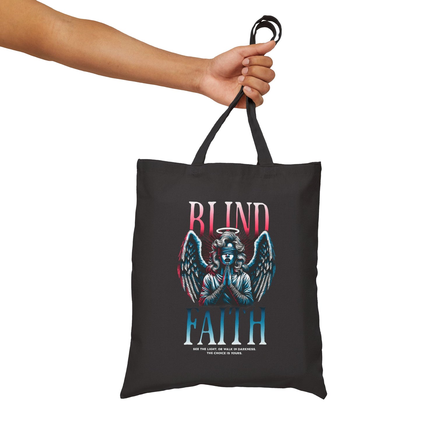 Every day Cotton Canvas Tote Bag, Eco-Friendly Tote, Perfect for daily use, spiritually inspired Everyday tote bag, eco friendly accessories