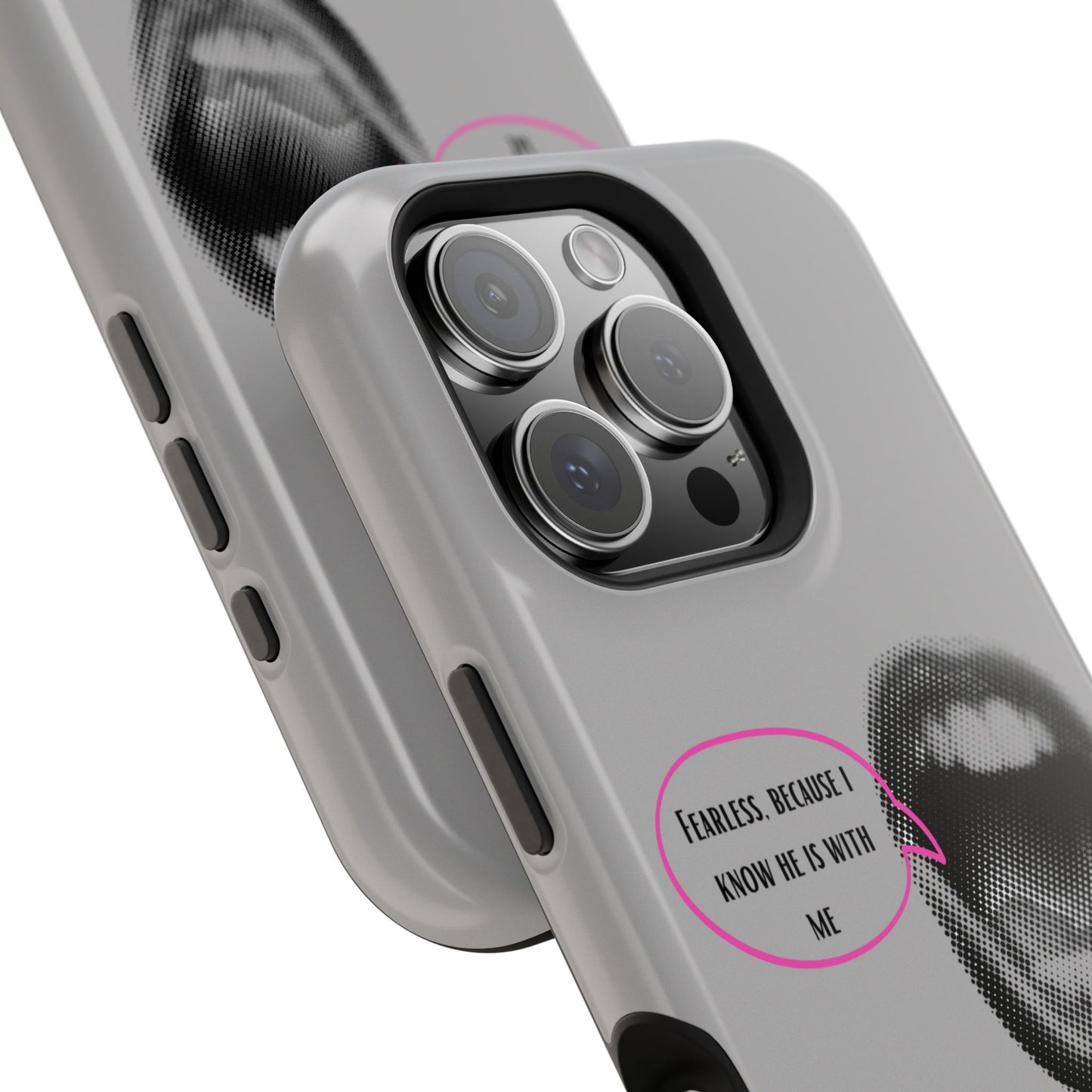 Fearless Impact-Resistant Phone Case; Durable Phone Protector, inspirational Gift, phone Accessory, Trendy Tech Item, Everyday Use
