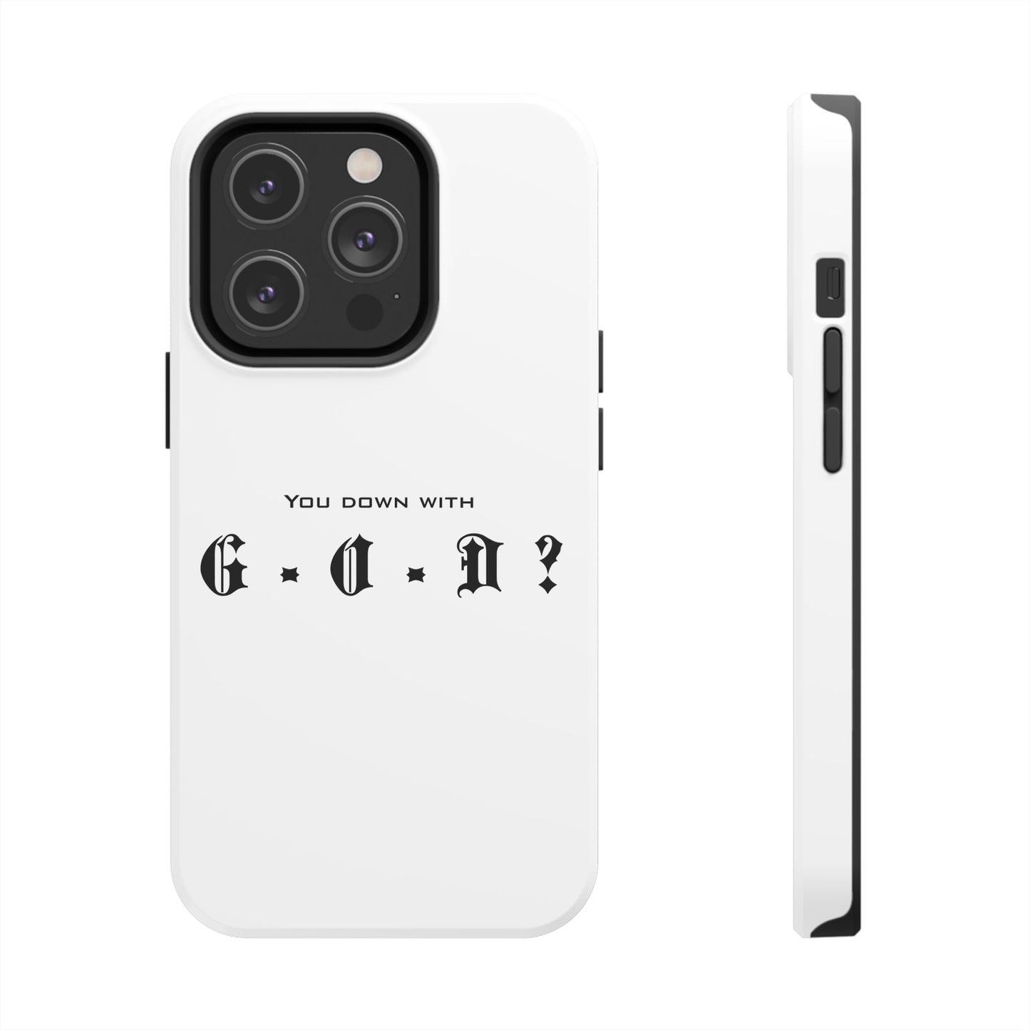 Christian Inspired Tough Phone Case for believers trendy phone case for smart phone