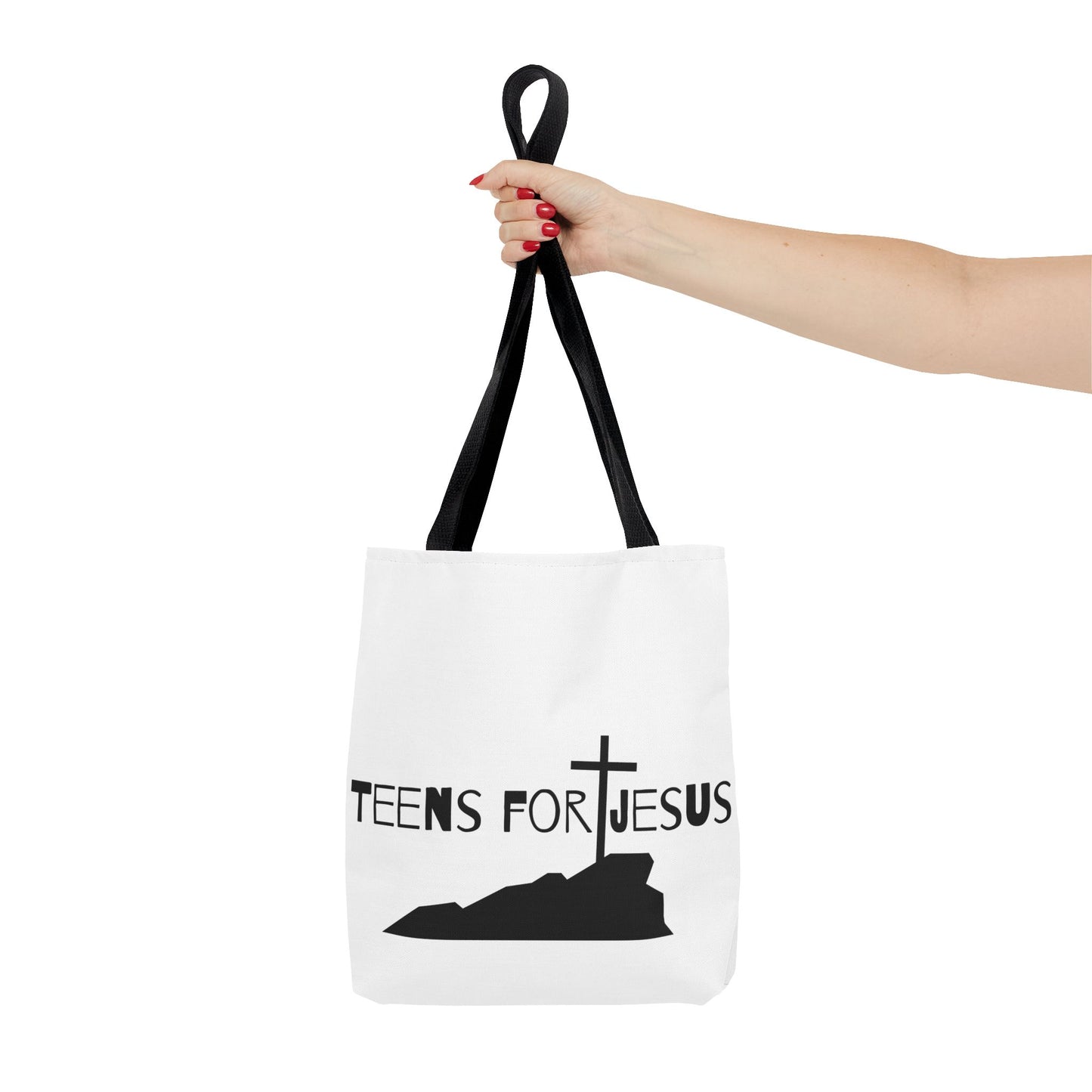 Faith-Inspired Tote Bag for Teens who love Jesus gift idea for christian teens