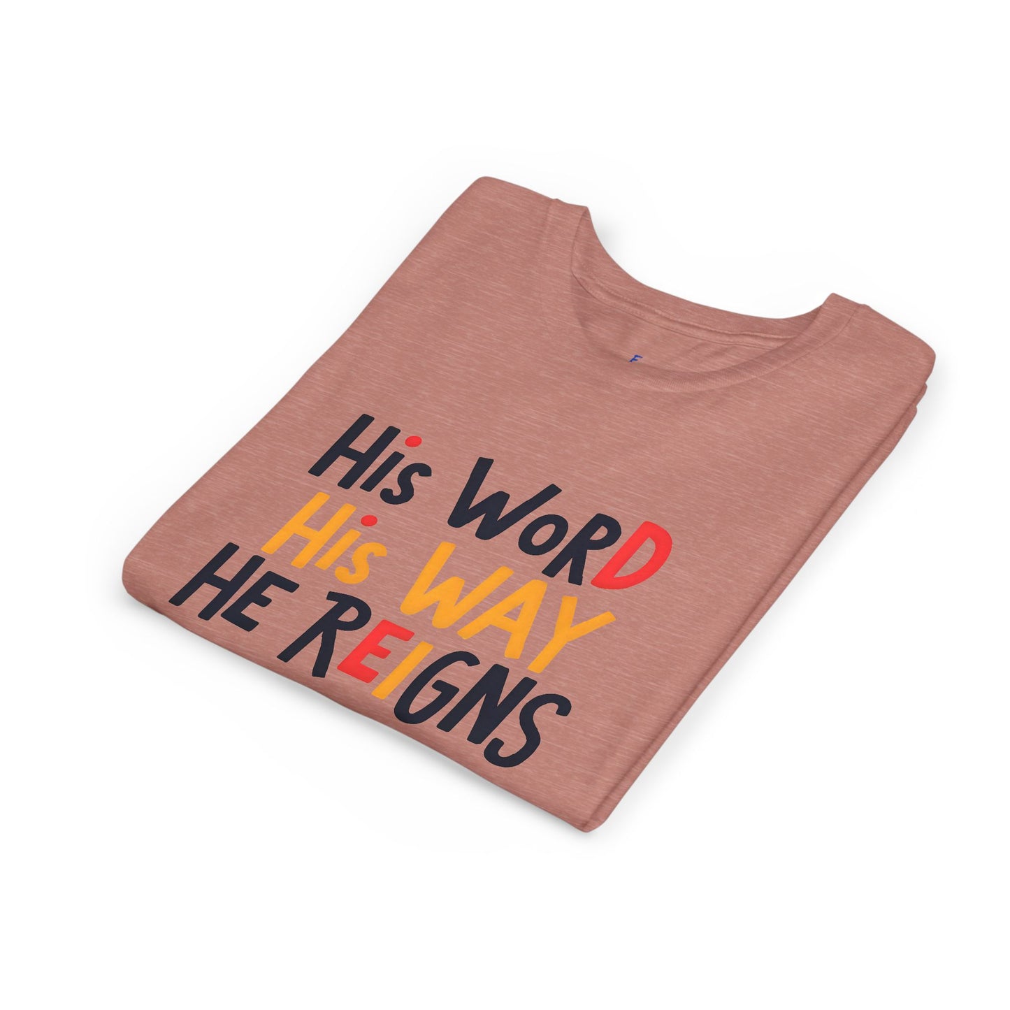 Faith-Inspired Youth Tee, Christian T-Shirt, Religious Kids Shirt, Inspirational Gift, Summer Outfit