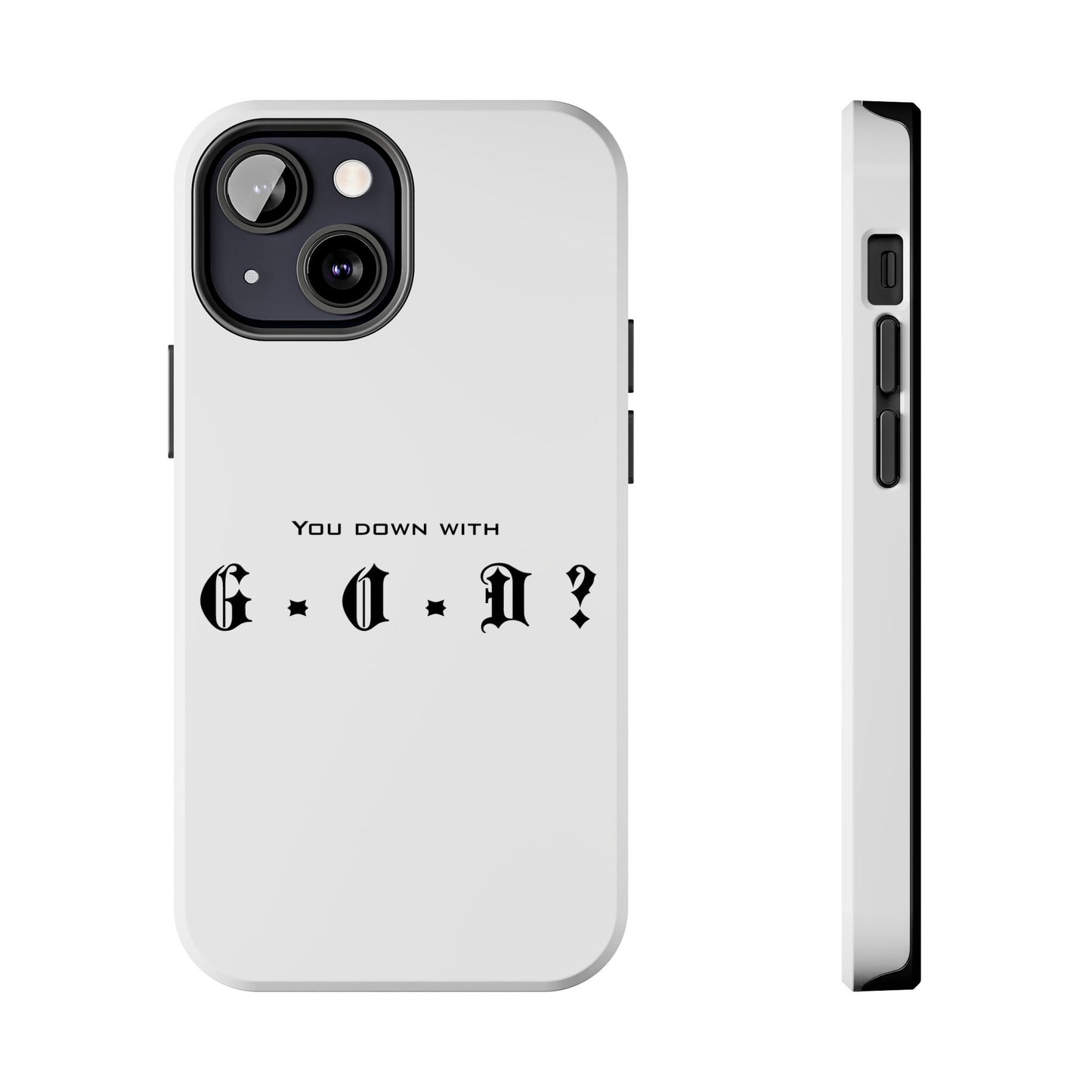 Christian Inspired Tough Phone Case for believers trendy phone case for smart phone