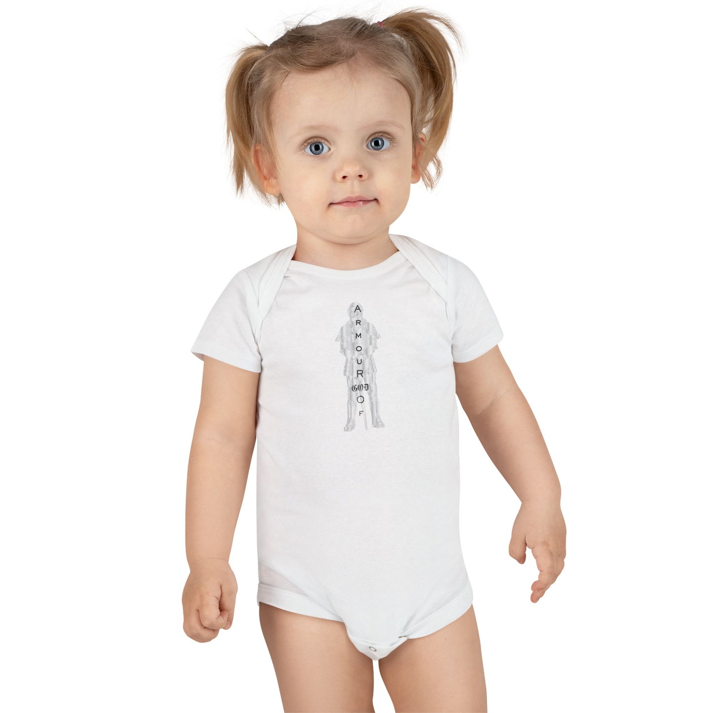 Faith based Organic Baby Bodysuit - Cute Onesie for Newborns, Baby Shower Gift for christian family , Eco-Friendly faith inspired apparel , Infant Outfit, Unisex Baby Clothes