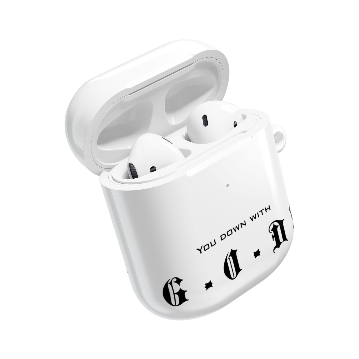 Bible inspired AirPod Case - You Down With God? Design, Accessory for Music Lovers, Gift for Friends & Family, Festival & Everyday Use