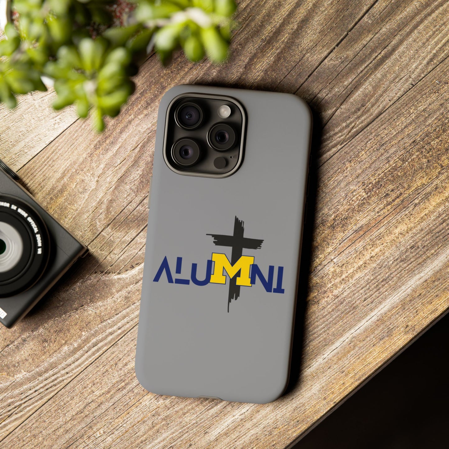Michigan State themed Alumni Phone Case, faith Inspired Tough Cases for Graduates, Unique Gift for College Alumni, Christian themed Durable Phone Cover, Graduation gift for christian college student