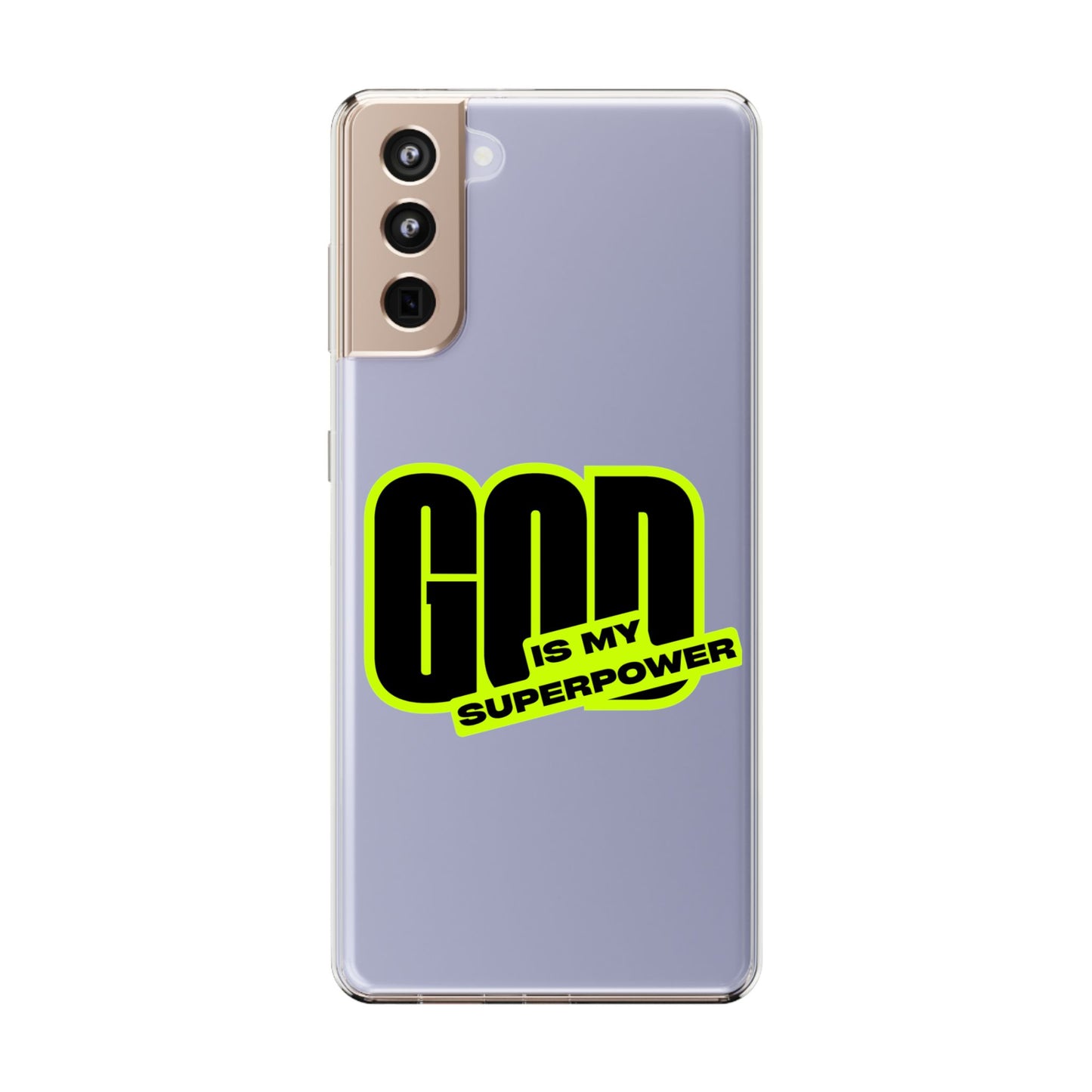 Clear phone Cases, faith inspired phone case, trending Galaxy phone case, trendy I phone case
