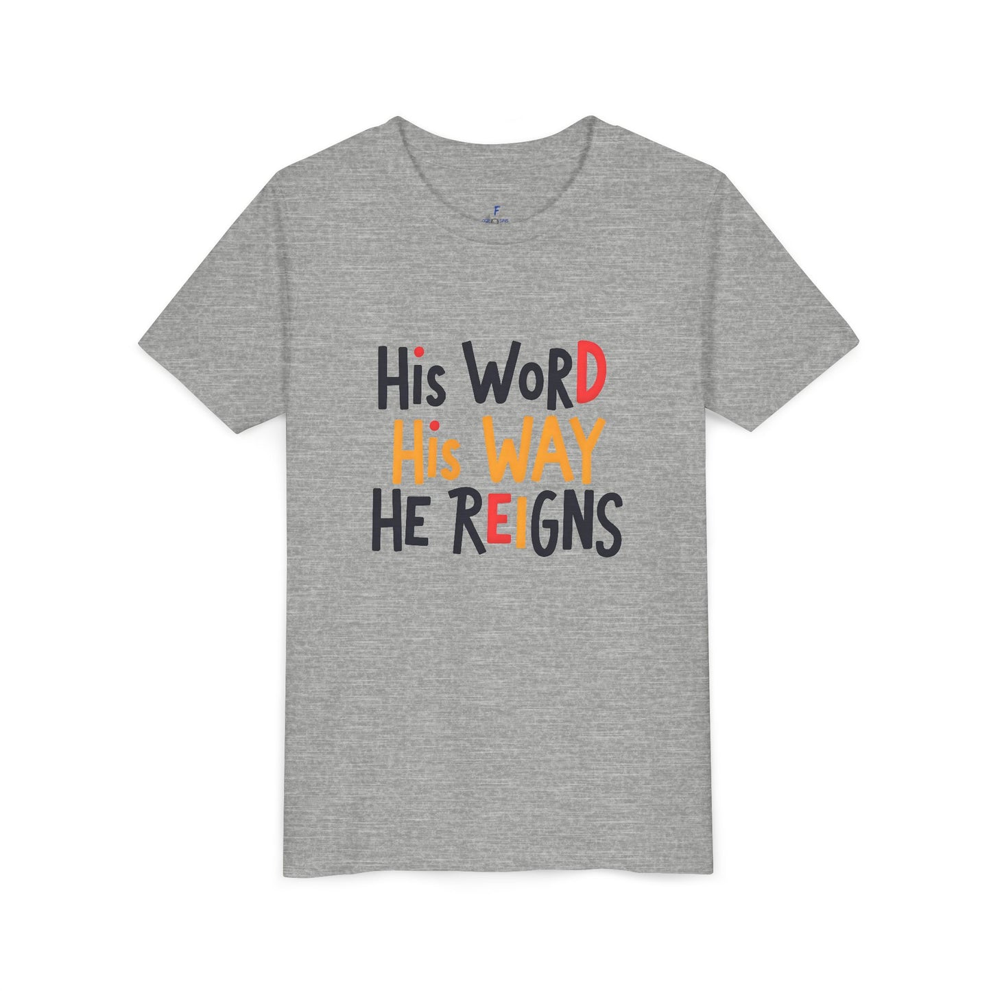 Faith-Inspired Youth Tee, Christian T-Shirt, Religious Kids Shirt, Inspirational Gift, Summer Outfit