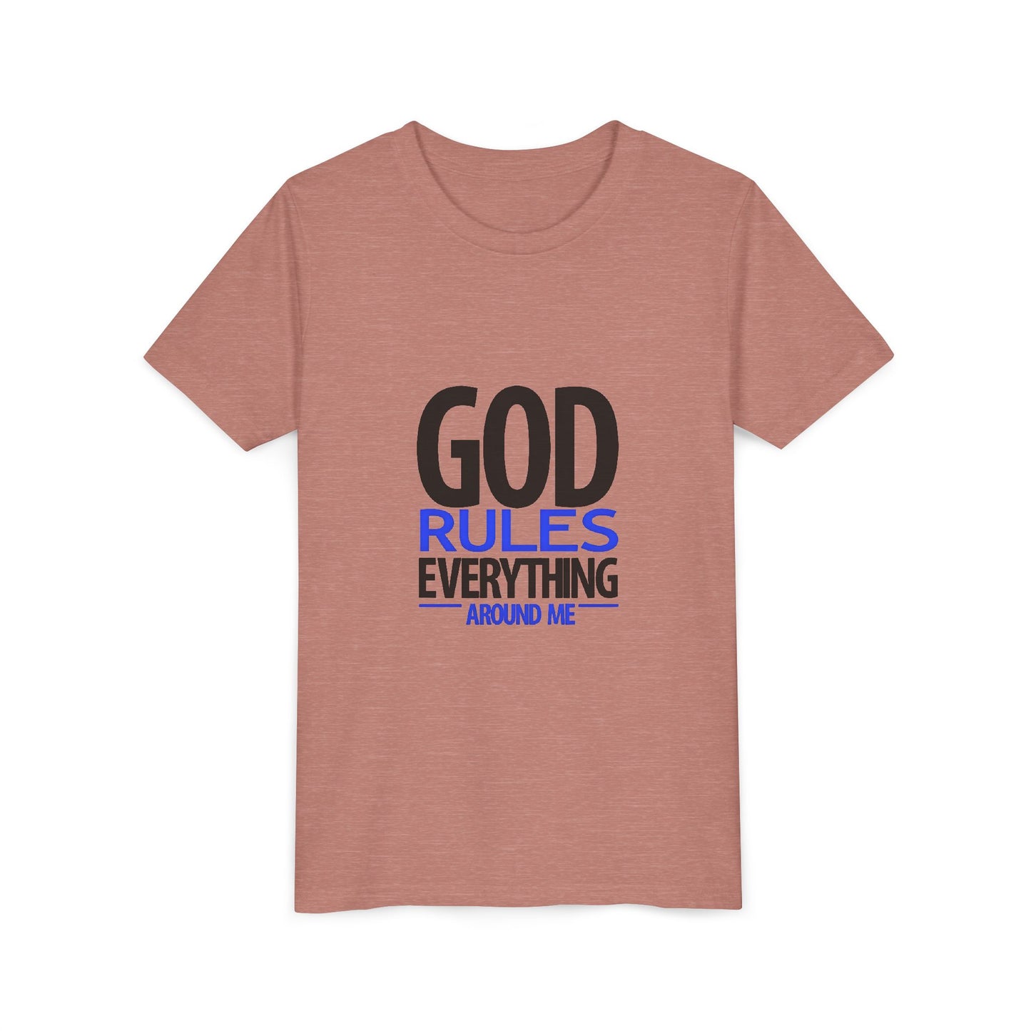 Youth Short Sleeve Tee, spiritual youth apparel, church camp tshirts, youth group t shirts, faith inspired youth apparel