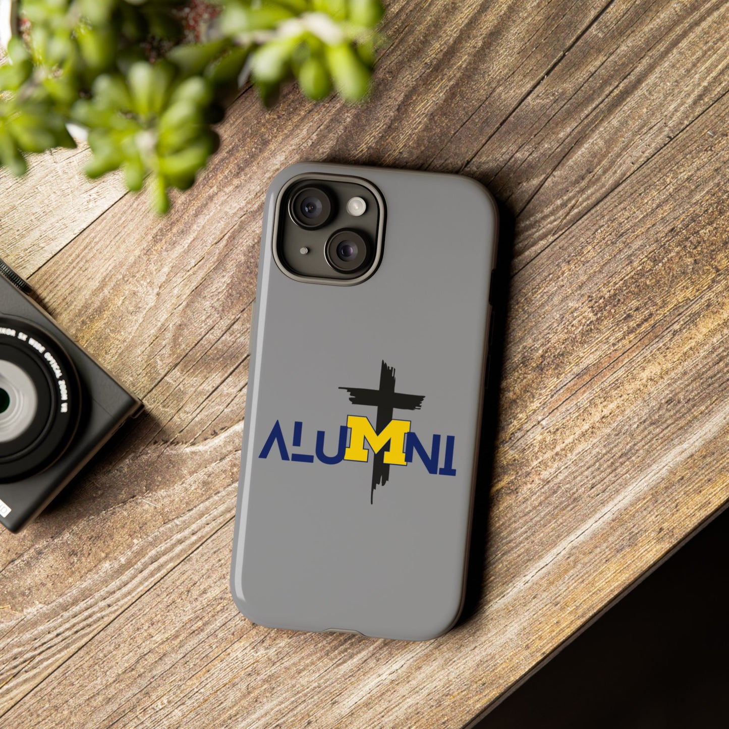 Michigan State themed Alumni Phone Case, faith Inspired Tough Cases for Graduates, Unique Gift for College Alumni, Christian themed Durable Phone Cover, Graduation gift for christian college student