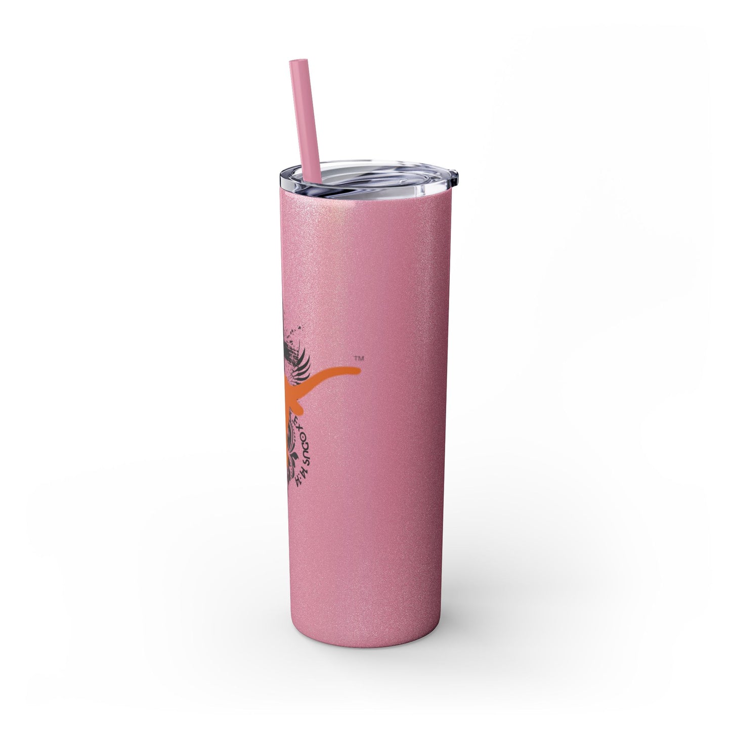 Faith inspired Texas State University at Austin Longhorn themed Skinny Tumbler| university Style Travel Mug | Personalized Gift for university students|