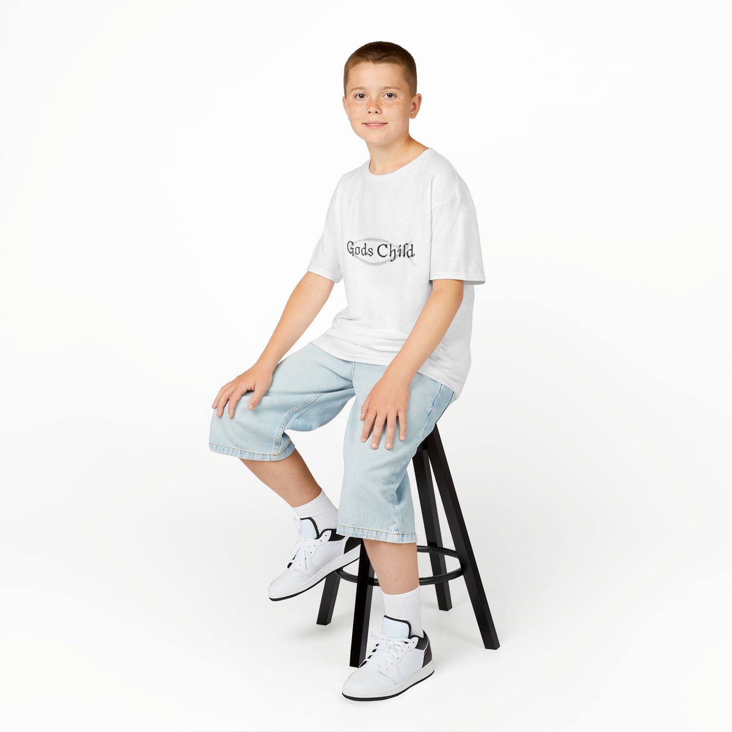 Kids Faith-Inspired Tee for youth christian gift ideas for kids who love jesus