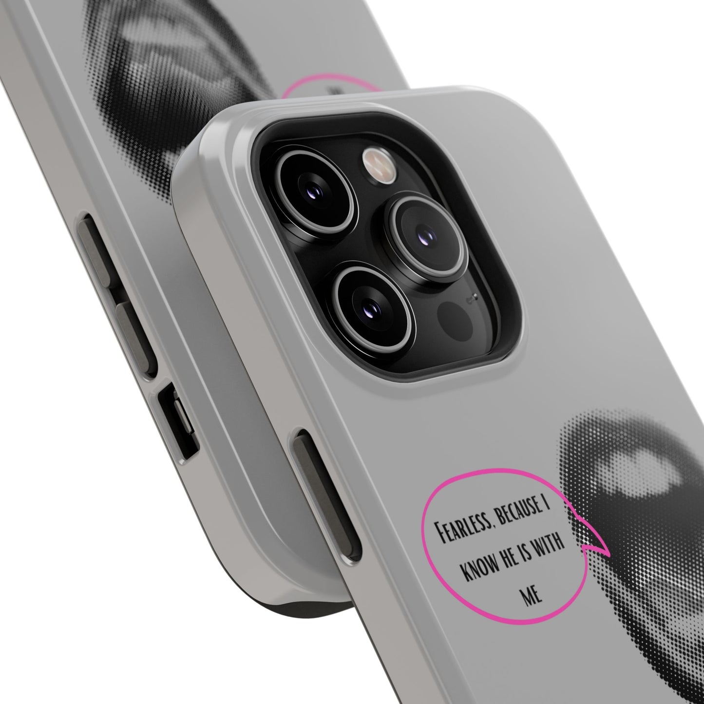 Fearless Impact-Resistant Phone Case; Durable Phone Protector, inspirational Gift, phone Accessory, Trendy Tech Item, Everyday Use