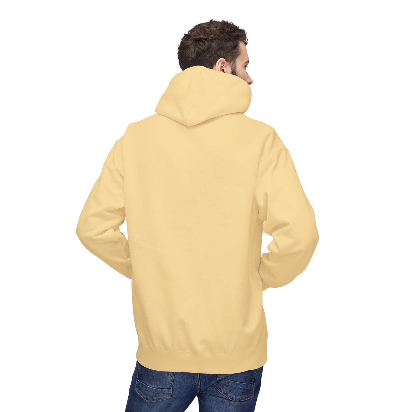 Unisex logo Fleece Hoodie - Cozy Gift for Friends, Motivational Apparel, Casual Wear, Birthday Present, Everyday Comfort
