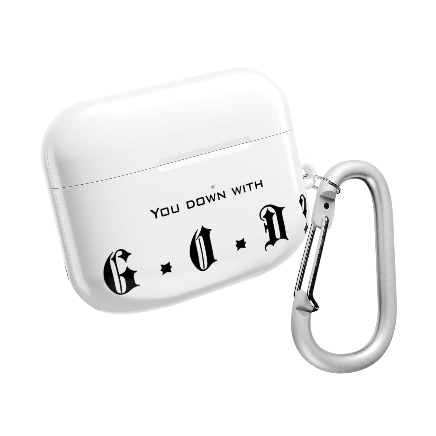 Bible inspired AirPod Case - You Down With God? Design, Accessory for Music Lovers, Gift for Friends & Family, Festival & Everyday Use