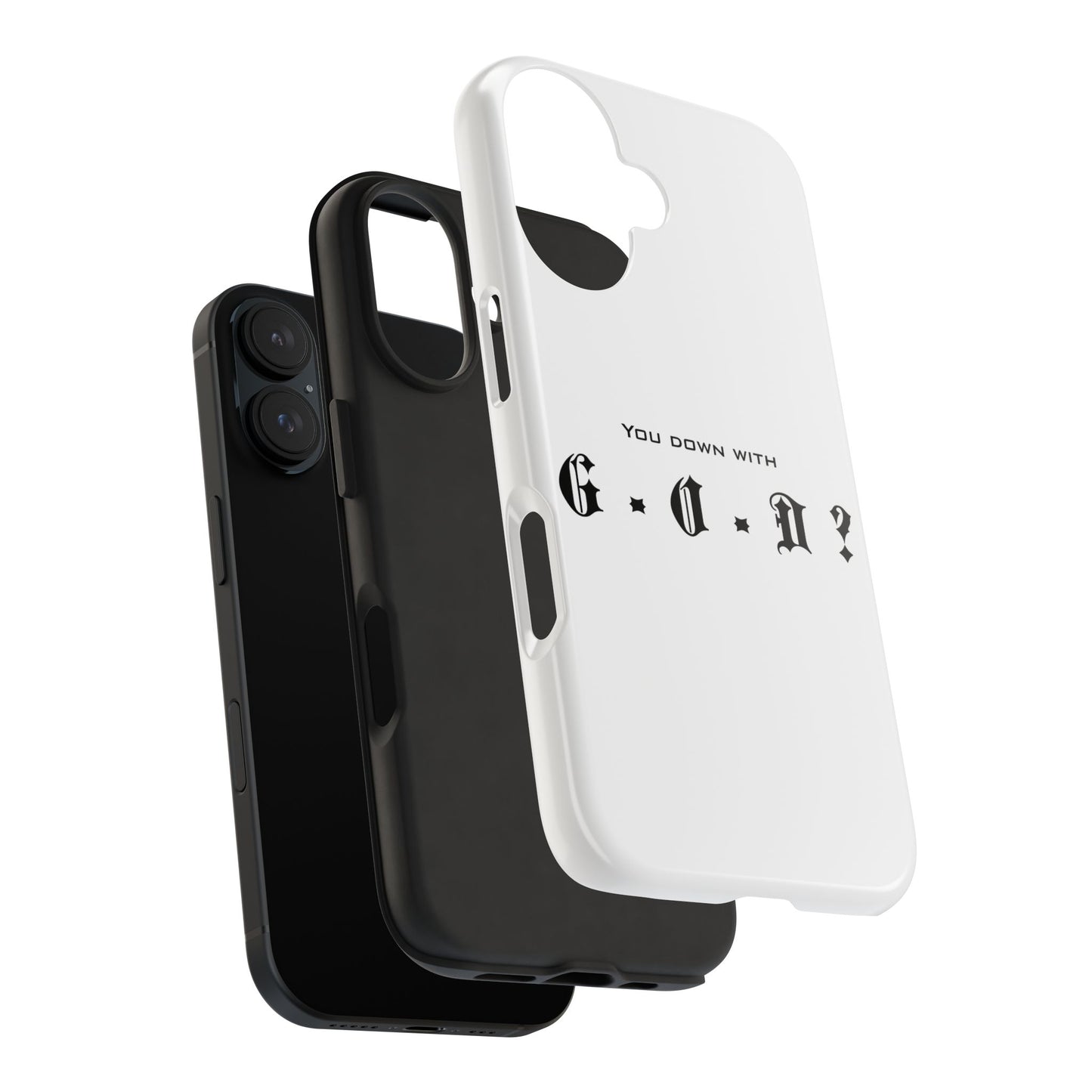 Christian Inspired Tough Phone Case for believers trendy phone case for smart phone