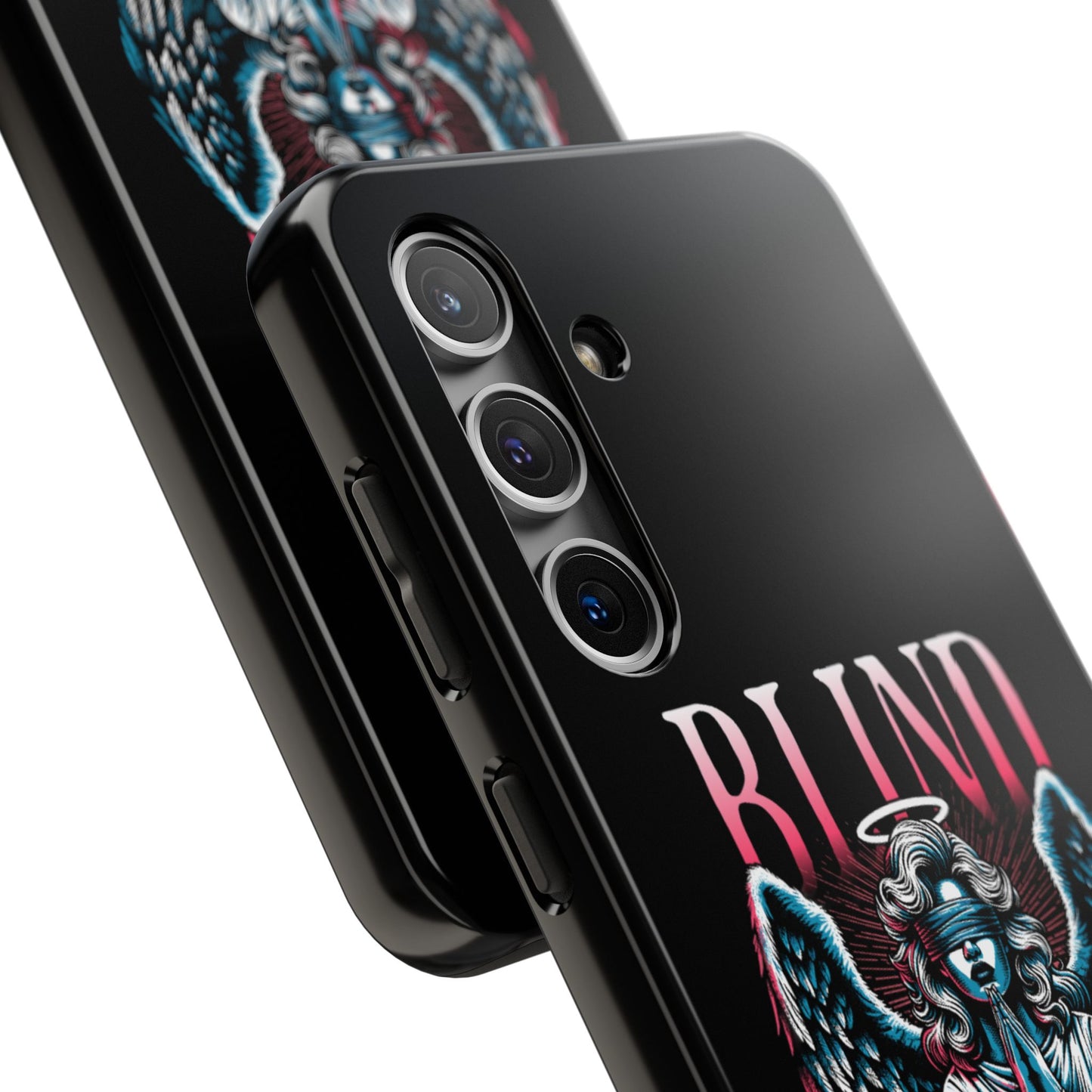 Angelic Blind Faith Phone Case | Tough Phone Cases, Angel Design, everyday Gifts, Faith-Based, Protection Case, trending smartphone cases