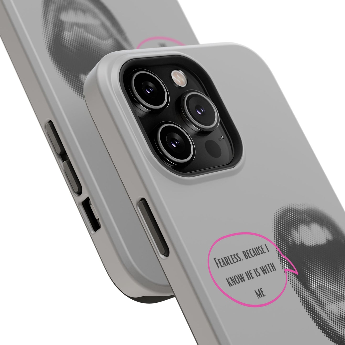 Fearless Impact-Resistant Phone Case; Durable Phone Protector, inspirational Gift, phone Accessory, Trendy Tech Item, Everyday Use