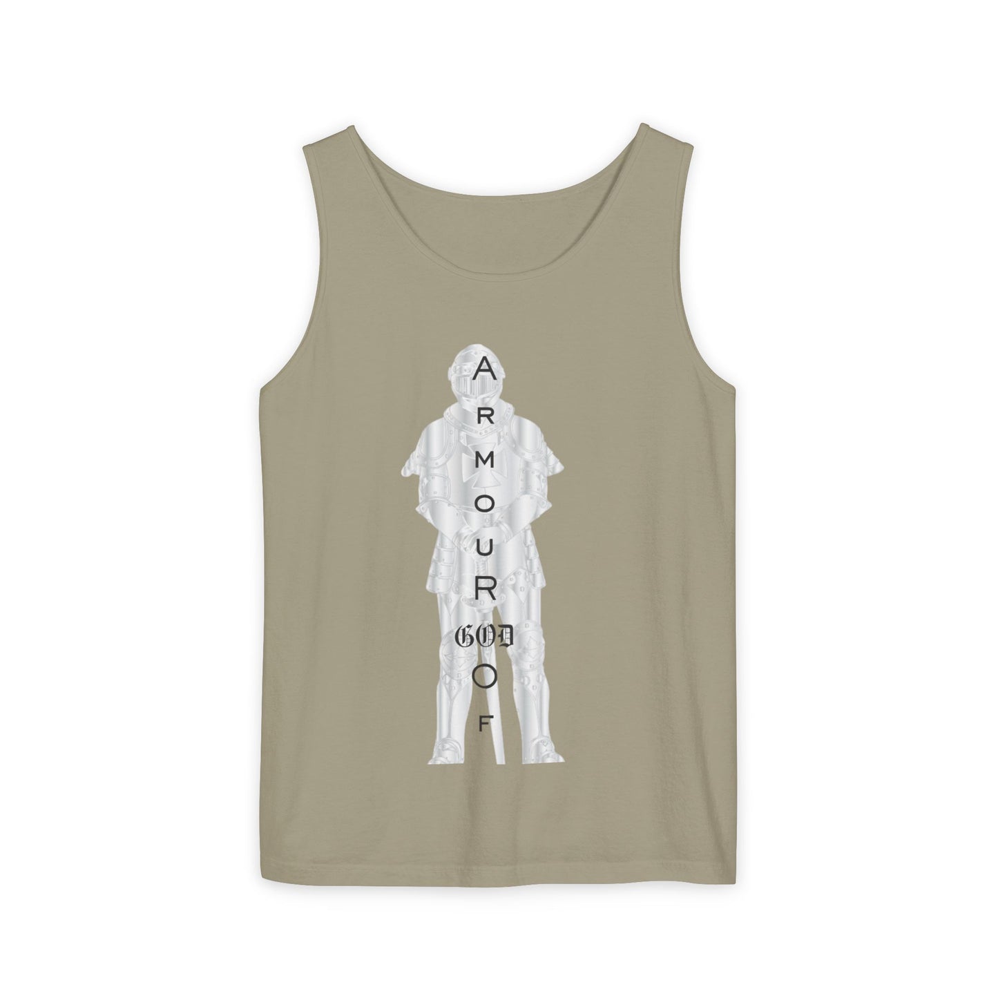 Mens Armour Of God Tank Top, Summer Shirt, Casual Wear, Gifts for Him, Faith based Fitness Apparel, Christian inspired Clothing
