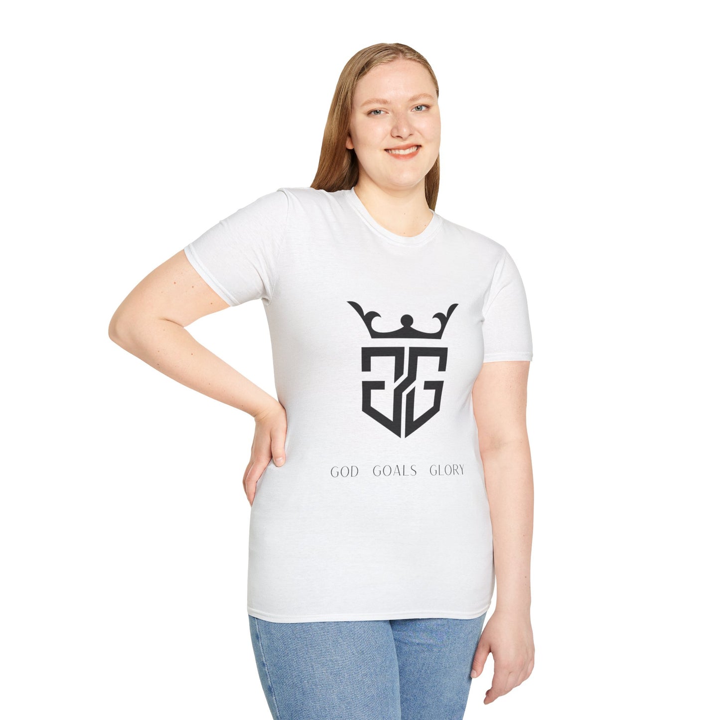 Motivational Softstyle T-Shirt, Motivational Tee for Everyday Wear, faith inspired Streetwear, Gift for christians, Inspirational Quote Shirt