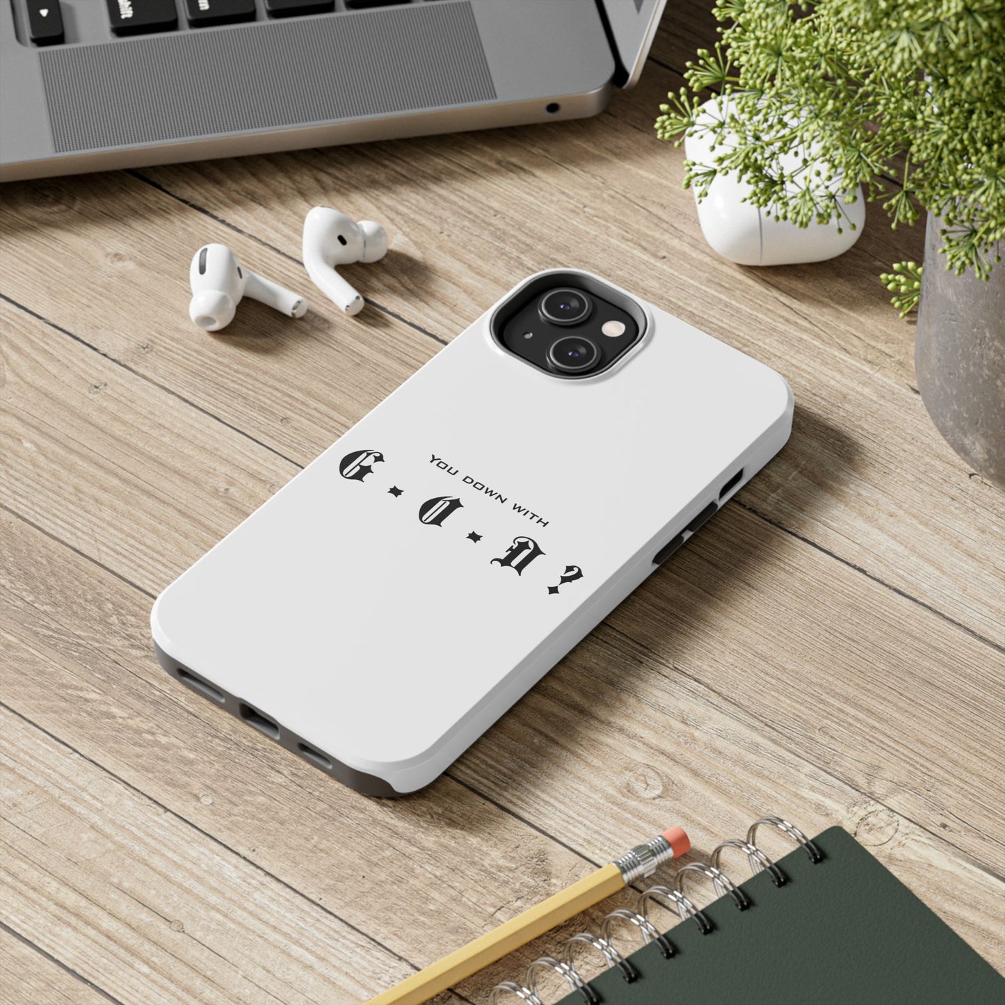 Christian Inspired Tough Phone Case for believers trendy phone case for smart phone