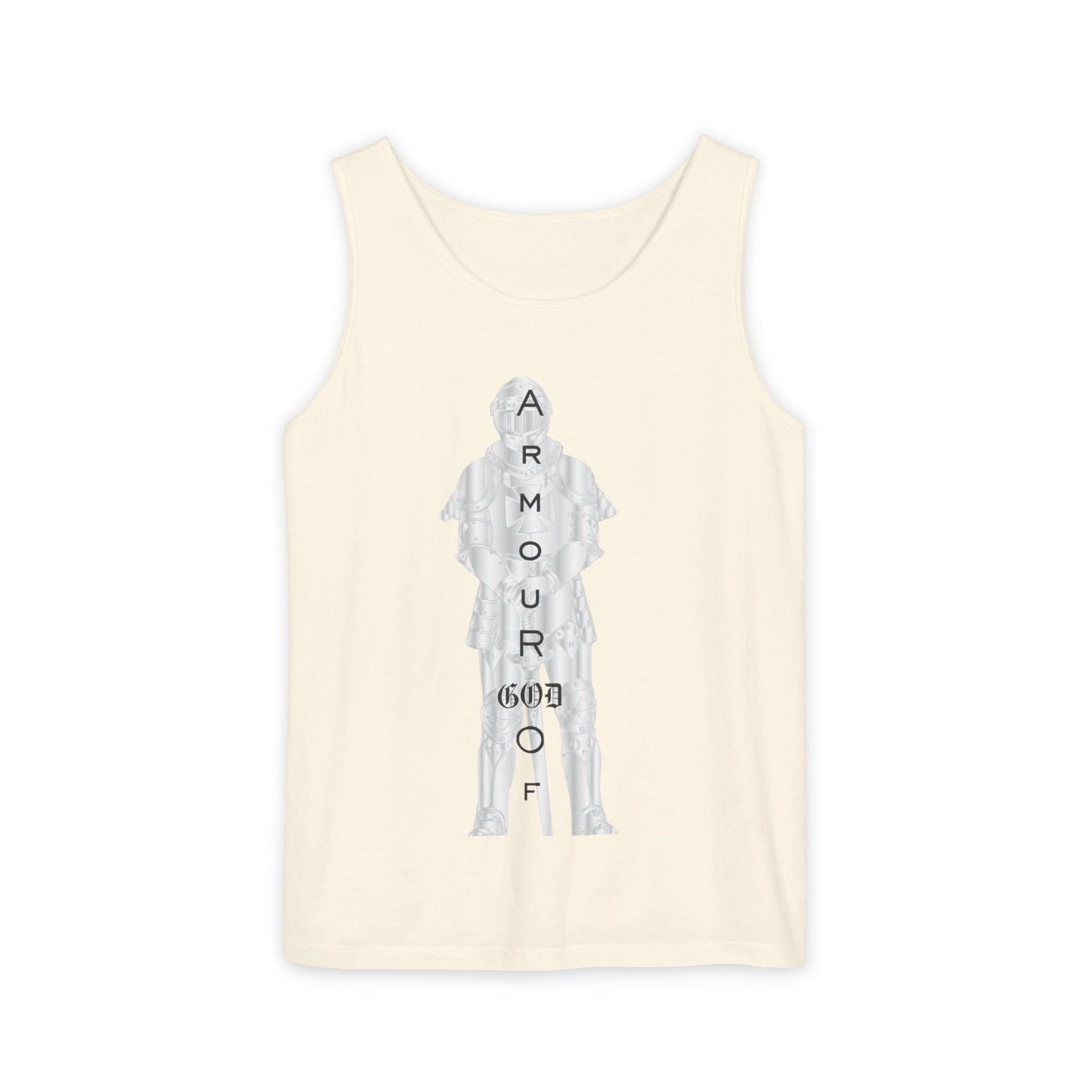 Mens Armour Of God Tank Top, Summer Shirt, Casual Wear, Gifts for Him, Faith based Fitness Apparel, Christian inspired Clothing