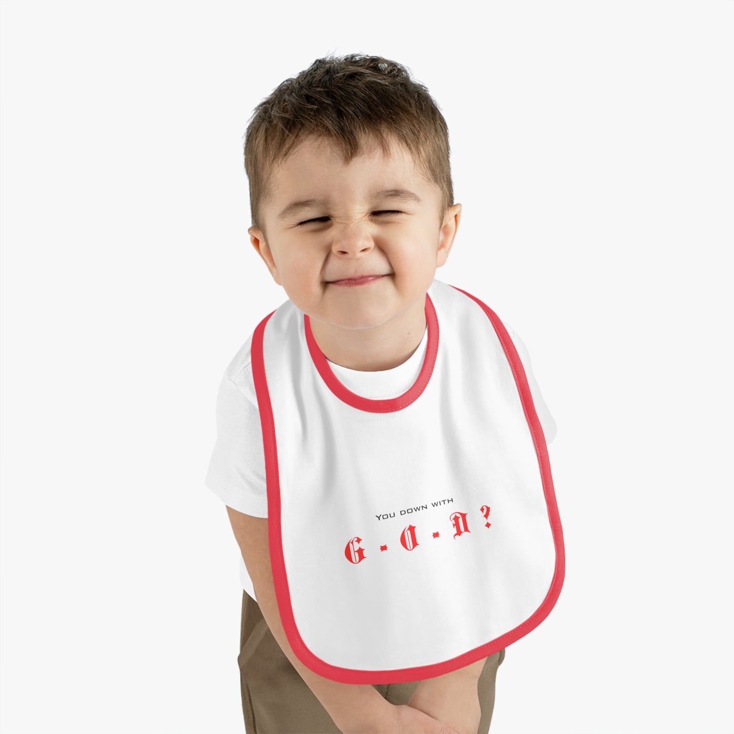 Bible themed Baby Bib Fun faith based Baby Gift, Adjustable Bib for Infants, Preemie Shower Gift, Unique Baby Shower Present