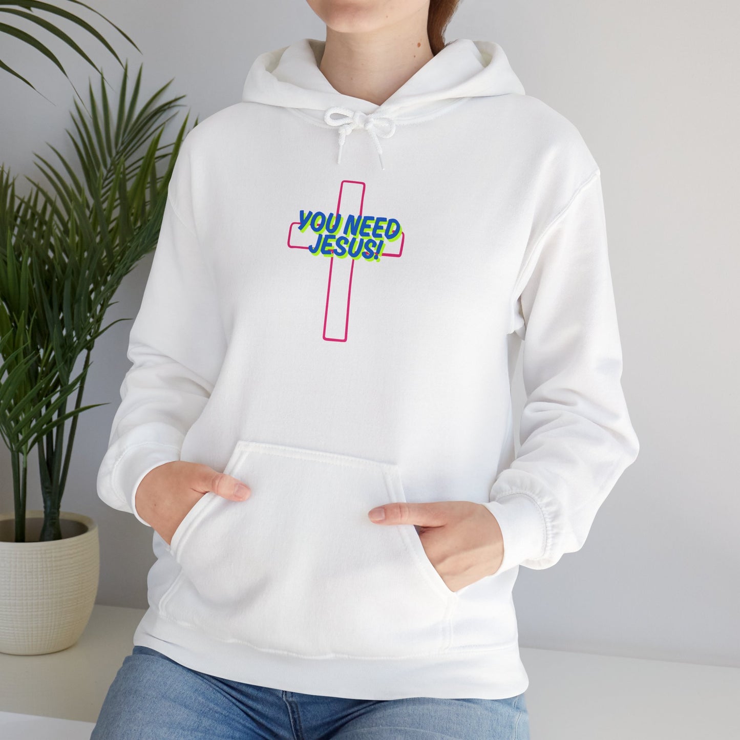 Unisex Christian Themed Hoodie, Faith inspired Casual Jesus hoodie , trending Religious Gift for all ages