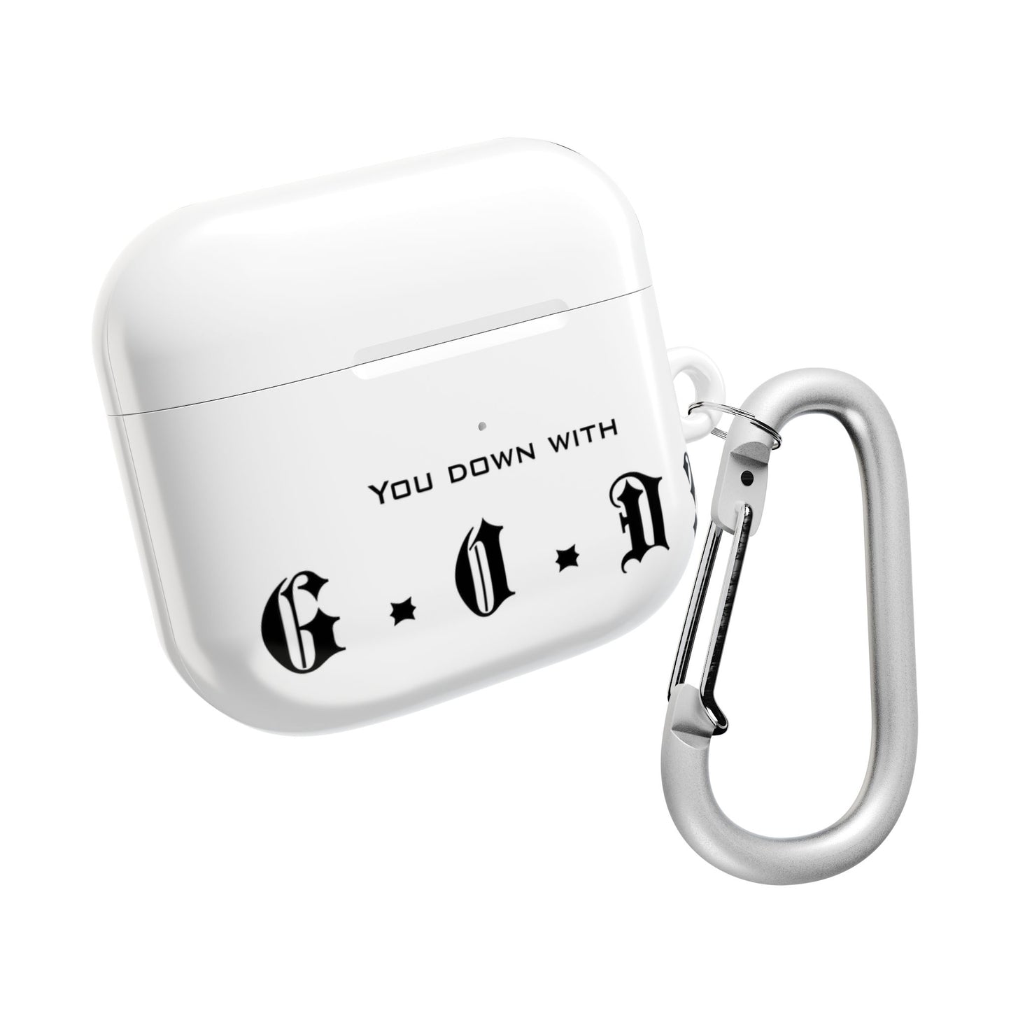 Bible inspired AirPod Case - You Down With God? Design, Accessory for Music Lovers, Gift for Friends & Family, Festival & Everyday Use