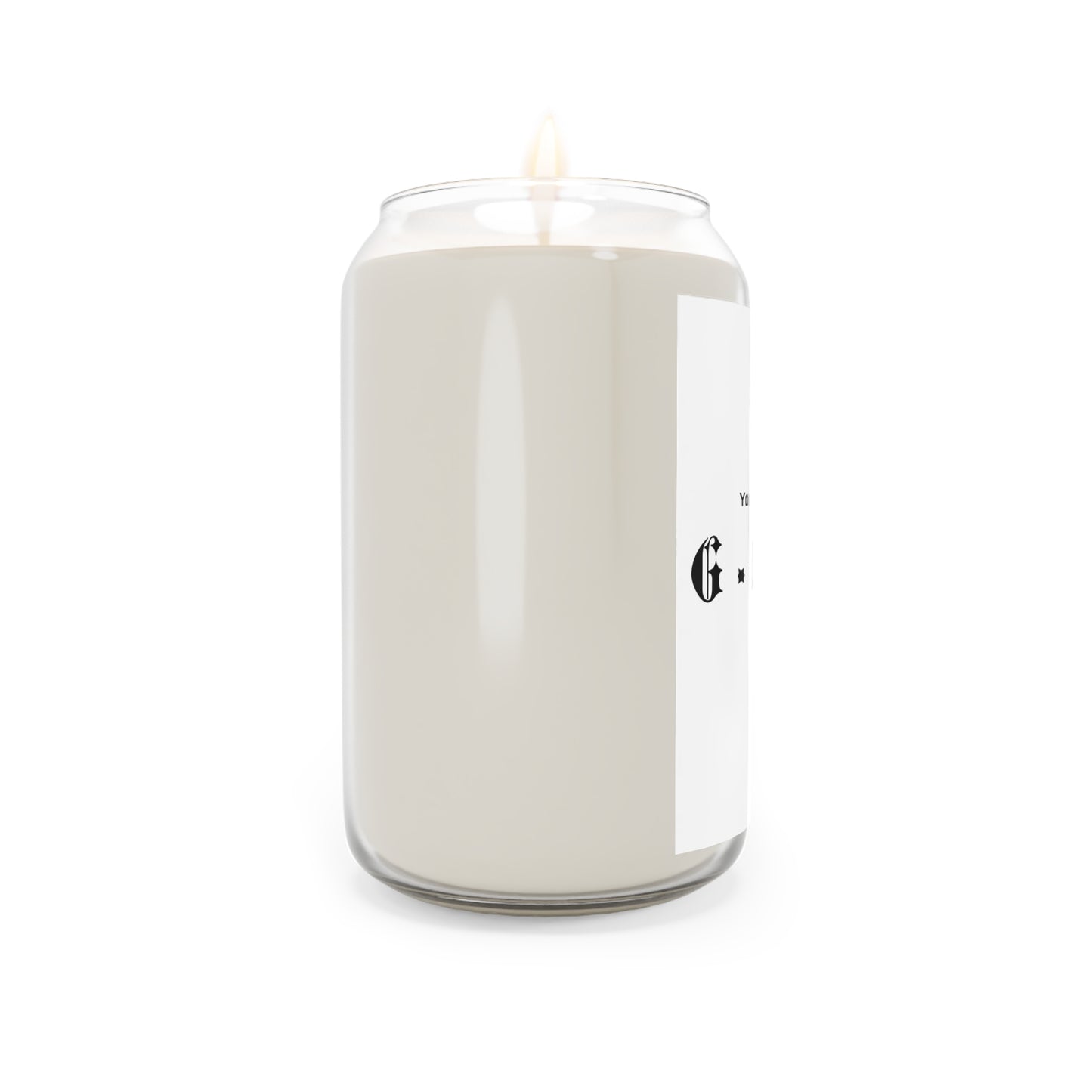 G.O.D. Motivational Scented Candle, Relaxing Aromatherapy Candle, Home Decor Gift, Self-Care Essential, Spiritual Meditation
