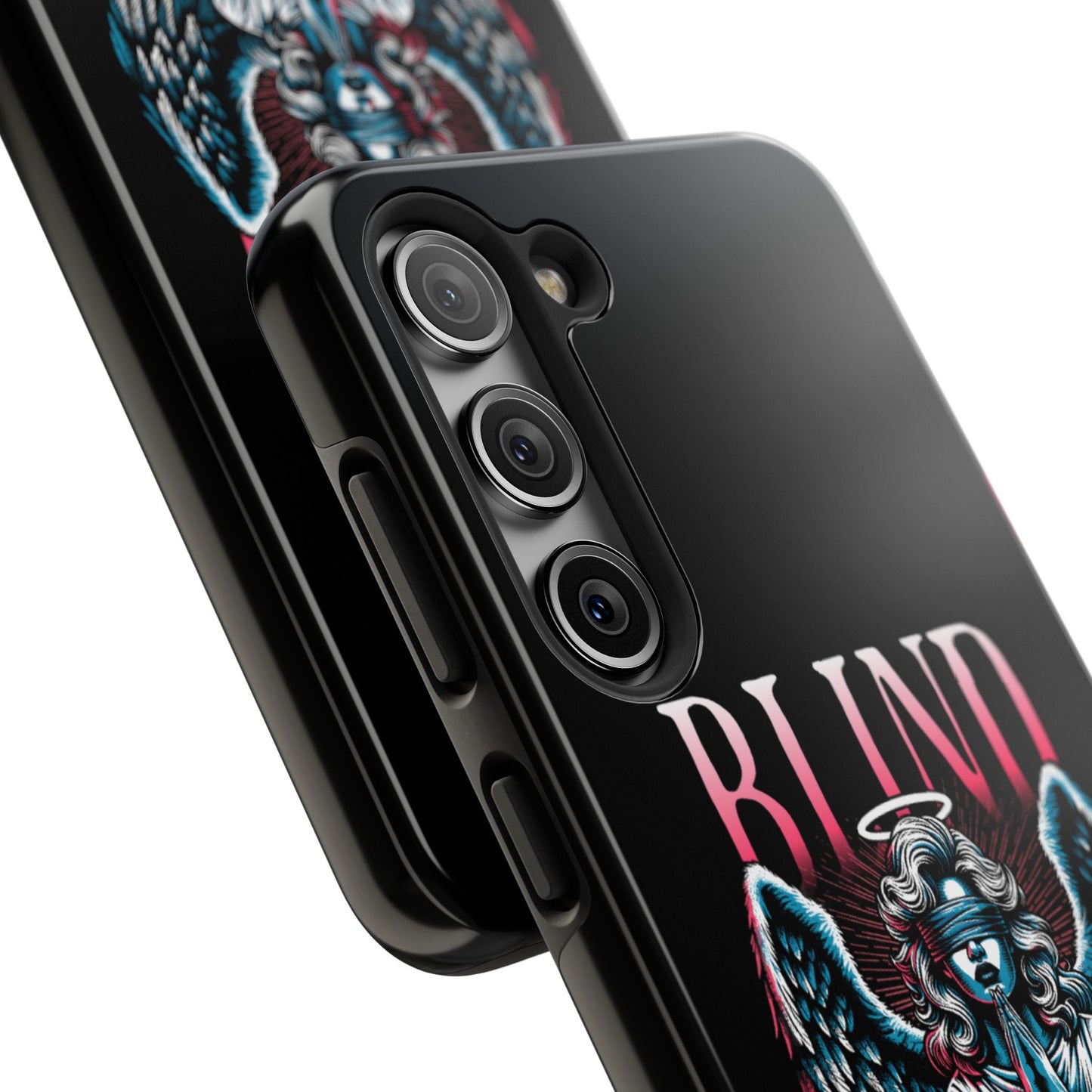 Angelic Blind Faith Phone Case | Tough Phone Cases, Angel Design, everyday Gifts, Faith-Based, Protection Case, trending smartphone cases