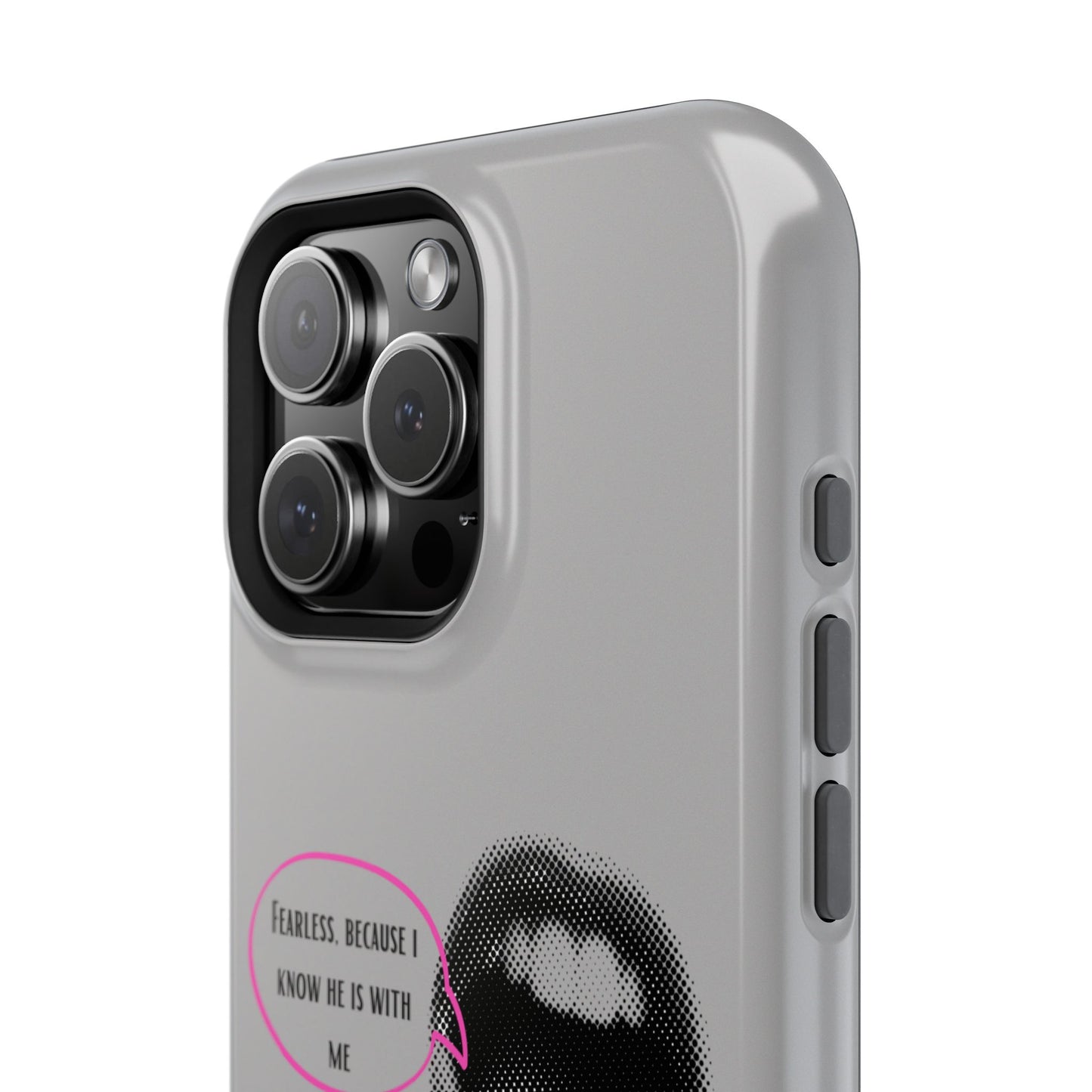 Fearless Impact-Resistant Phone Case; Durable Phone Protector, inspirational Gift, phone Accessory, Trendy Tech Item, Everyday Use