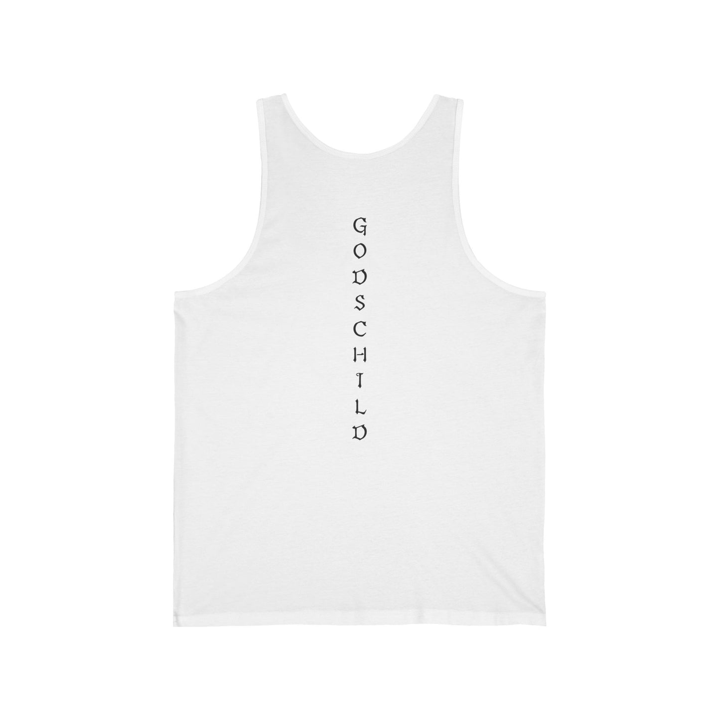 Spiritual Unisex Tank Top, Inspirational Prayer Apparel, Godchild Gift, Faith-Based Summer Wear, Motivational Church Tank
