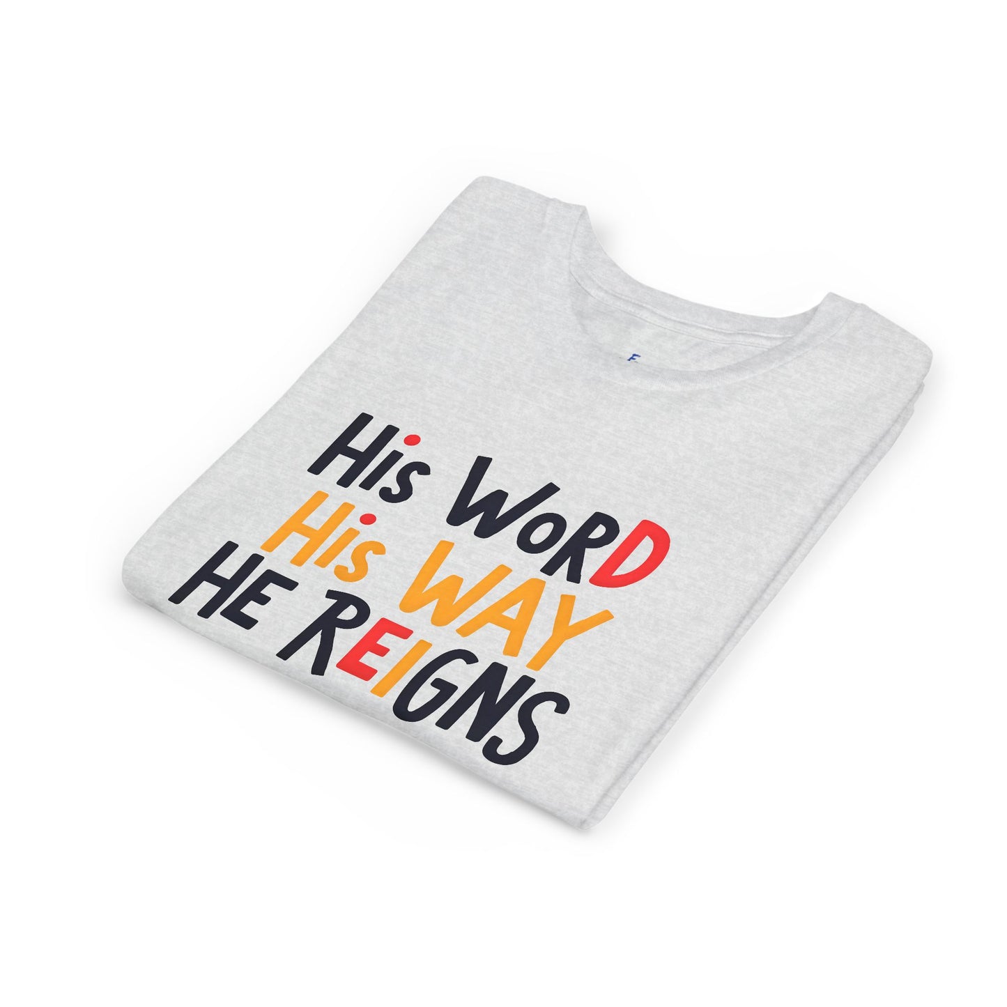 Faith-Inspired Youth Tee, Christian T-Shirt, Religious Kids Shirt, Inspirational Gift, Summer Outfit