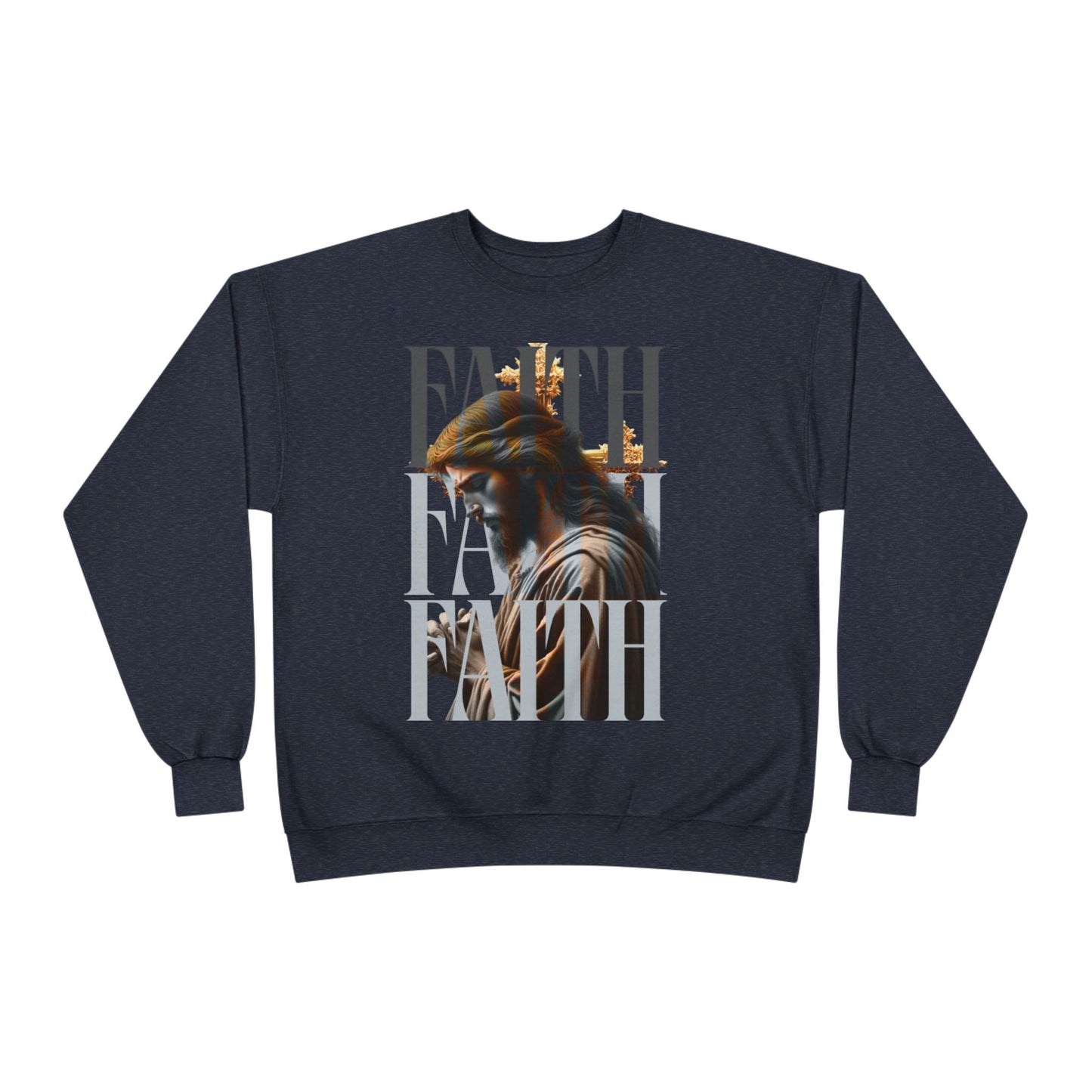 Faith-Themed Unisex EcoSmart® Crewneck Sweatshirt, Inspirational Gift, Cozy Apparel, Religious Sweatshirt, Perfect for Church, [...]