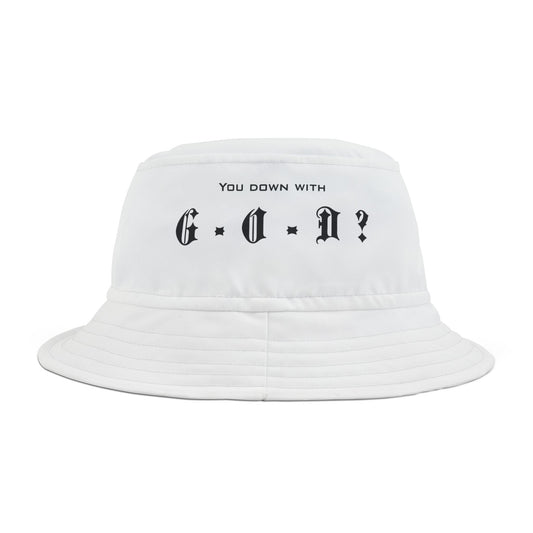 Trendy Bucket Hat for Christian fashion gift idea Music Festival apparel Unique Gift Idea