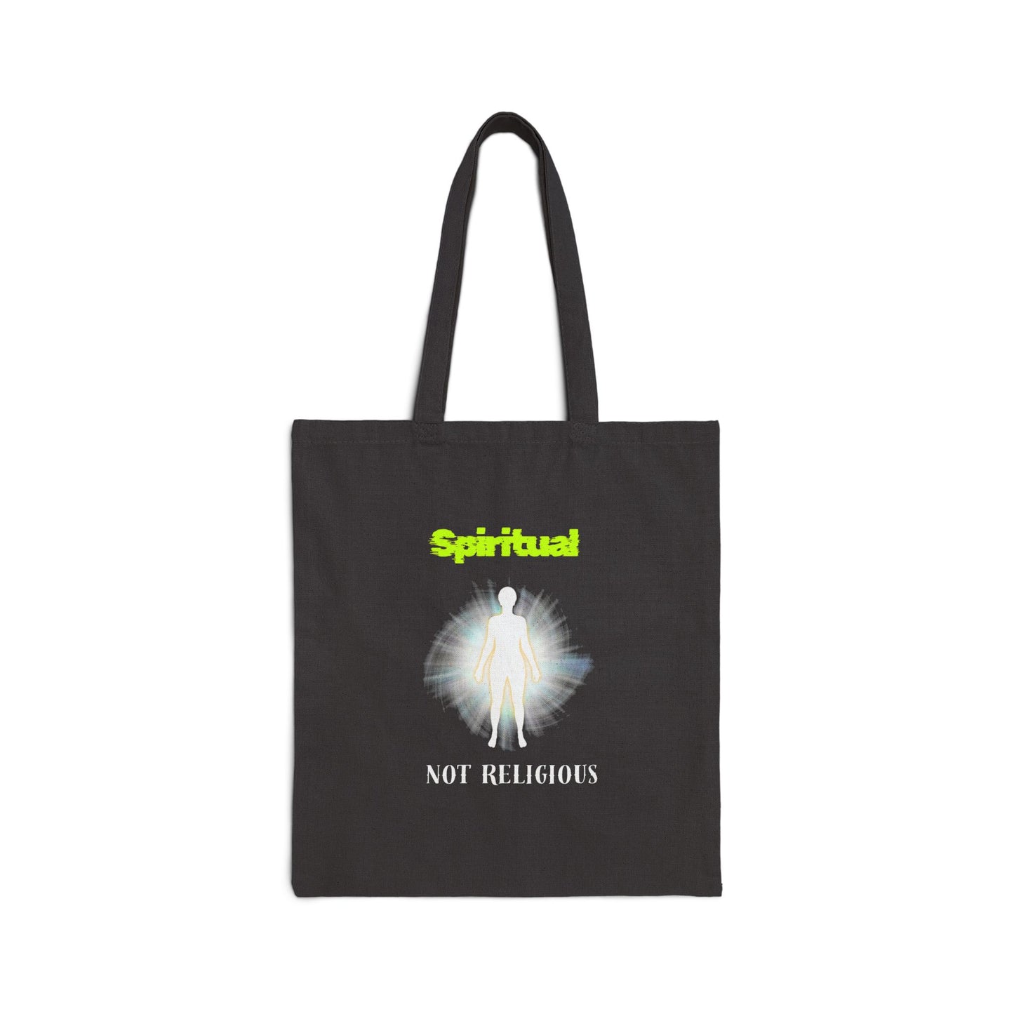 Spiritual Not Religious Tote Bag, Eco-Friendly Shopping Bag, Fashionable Gift for Spiritual Seekers, Canvas Tote for Everyday Use, [...]