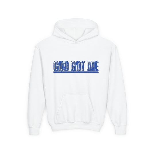 Youth God Got Me Hoodie, Faith-Based Sweatshirt for Kids, Perfect Gift for religious children, Spiritual Apparel, Church Event Attire