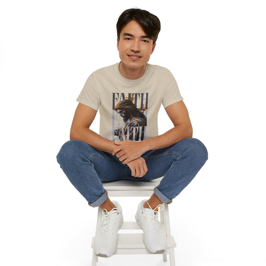 Faith-Inspired Unisex Cotton Tee, trending Spiritual graphic tee, trendy Religious Apparel, Casual street Wear, Everyday Comfort
