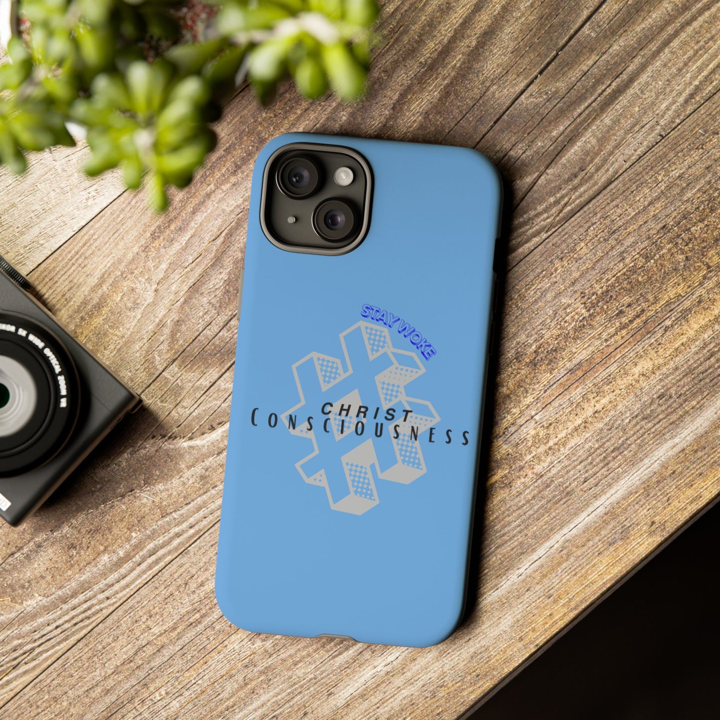 Hashtag  Phone Case, Spiritual Gift, Faith-Based Accessory, Unique Tech Cover, Blue Phone Protector, trending tough cases, trending iPhone cases